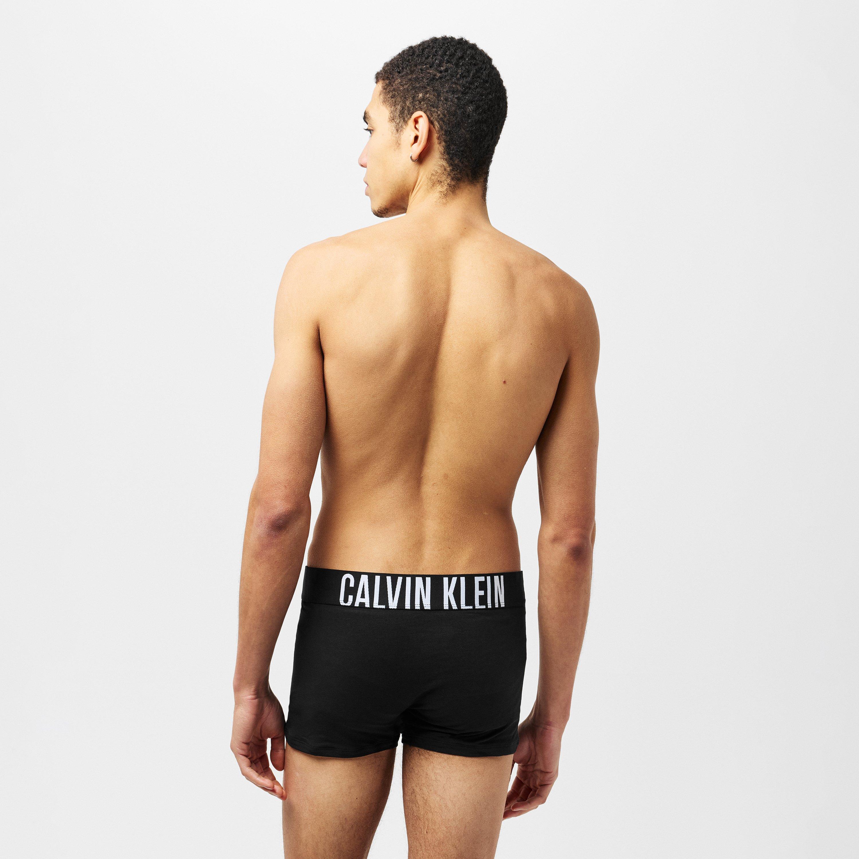 Blck/Wht/Gry - Calvin Klein - Calvin 3Pck Ctn Trnk Sn99 - 4