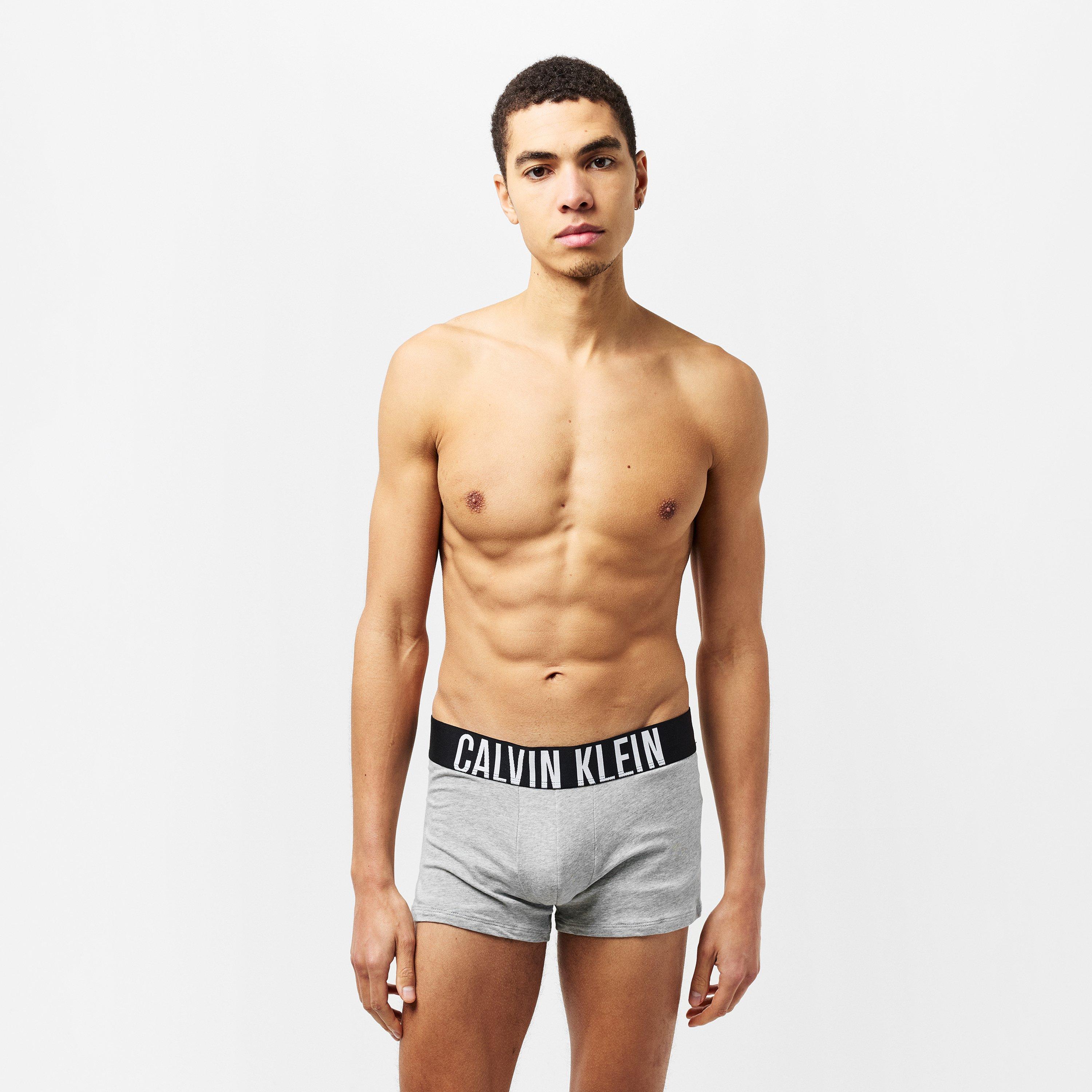 Blck/Wht/Gry - Calvin Klein - Calvin 3Pck Ctn Trnk Sn99 - 6