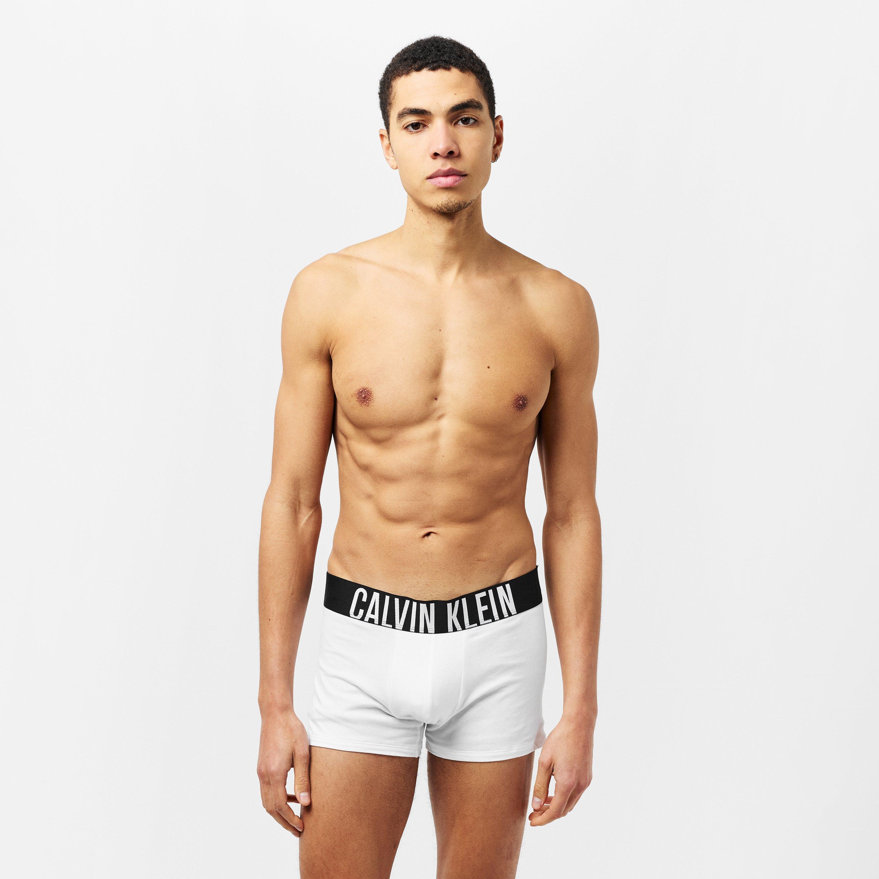 Blck/Wht/Gry - Calvin Klein - Calvin 3Pck Ctn Trnk Sn99 - 7
