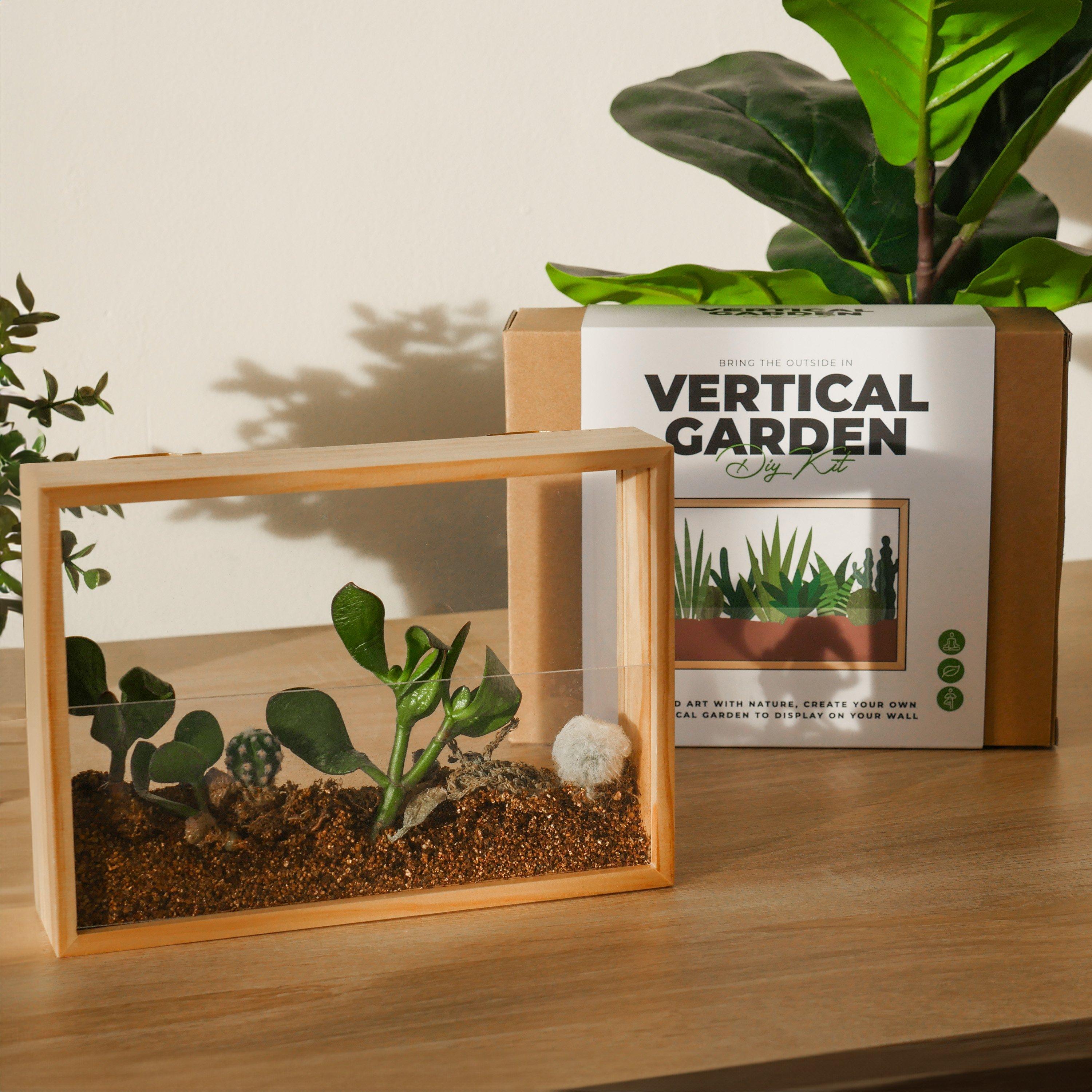 White - Gift Republic - DIY VERTICAL GARDEN KIT - 1