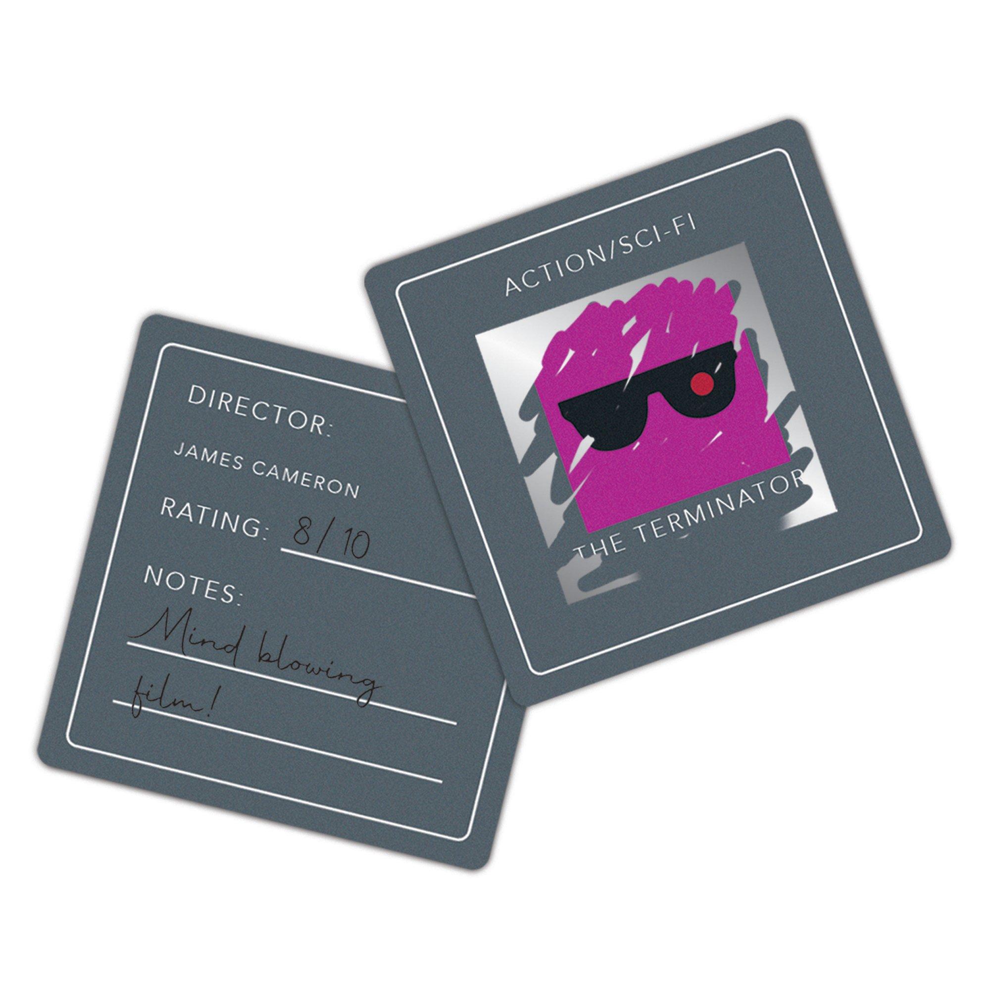 Black - Gift Republic - MOVIE NIGHT BUCKET LIST SCRATCH CARDS - 5