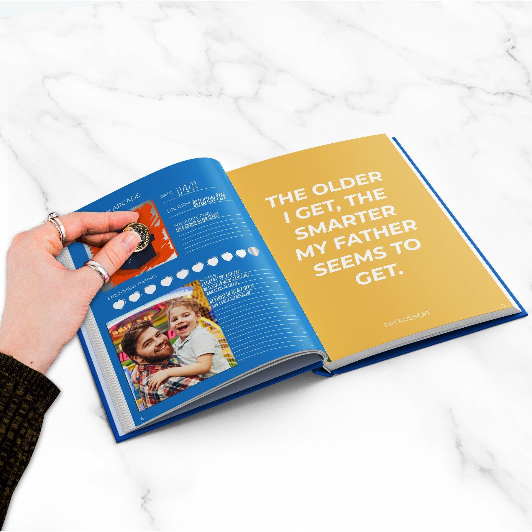 Blue - Gift Republic - Dad Scratch Book - 4