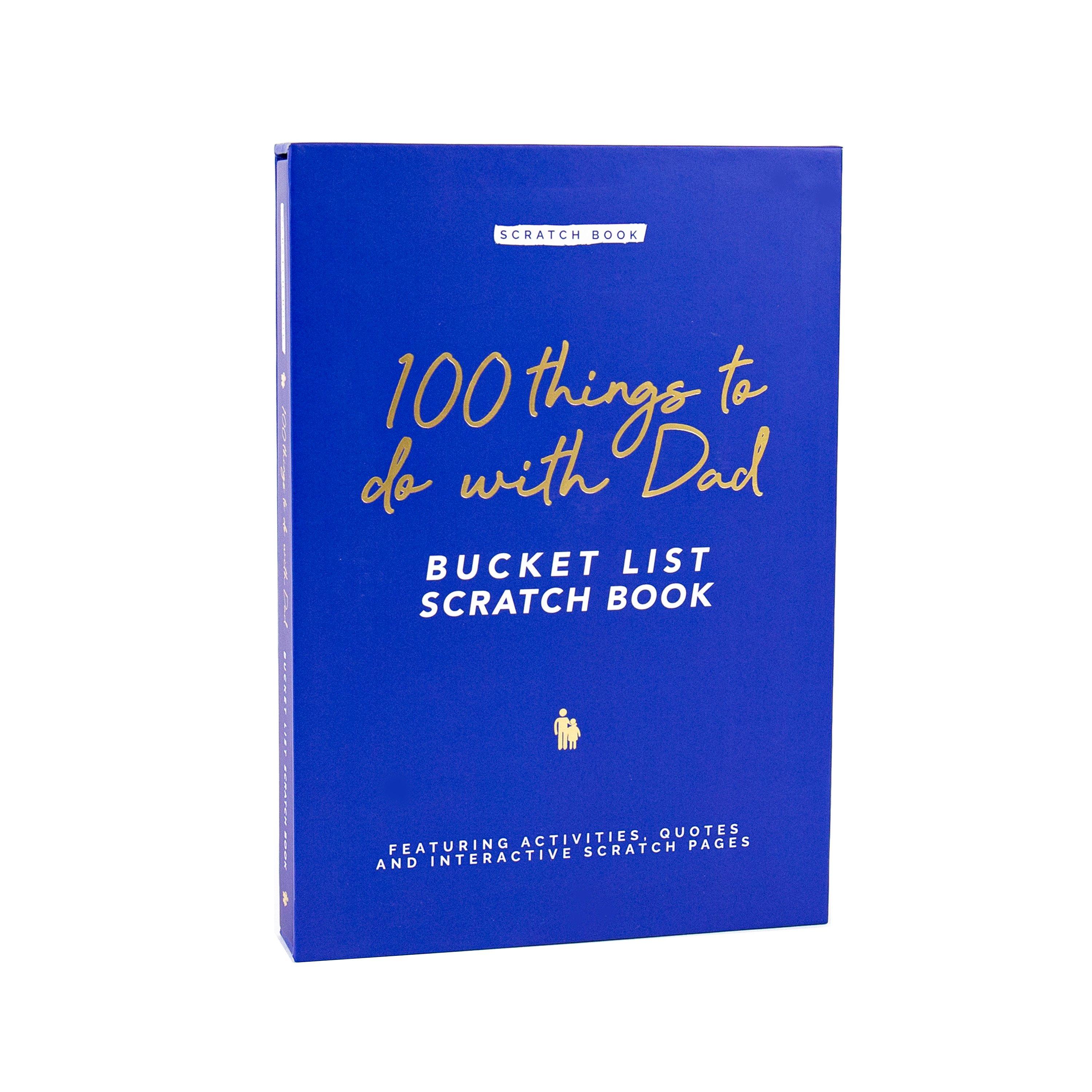 Blue - Gift Republic - Dad Scratch Book - 5
