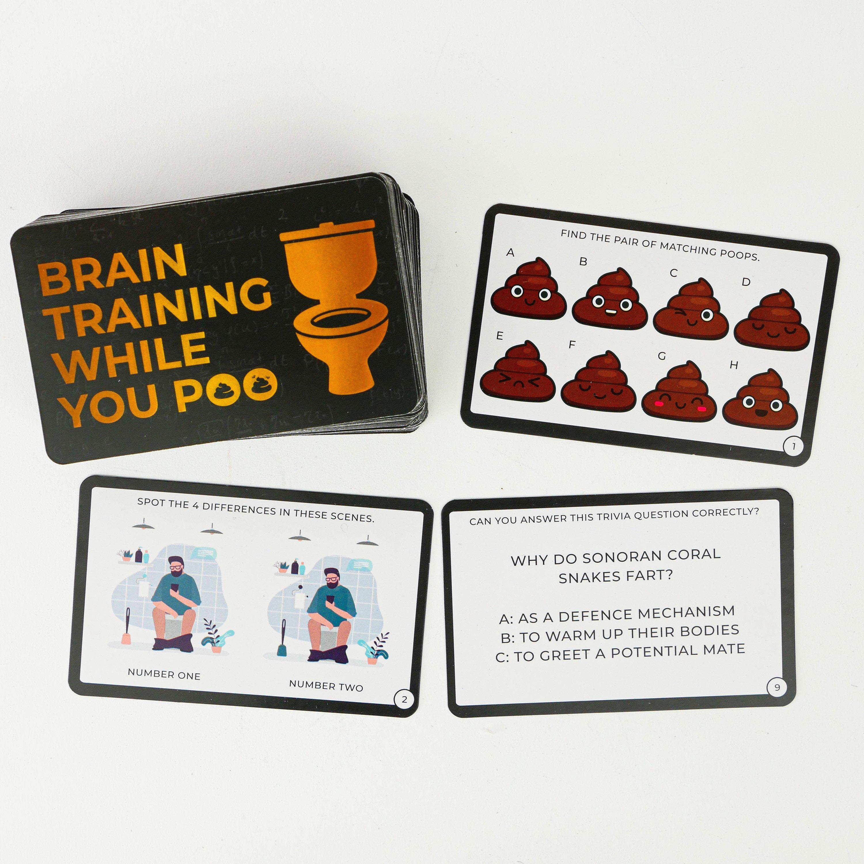 Black - Gift Republic - BRAIN TRAINING WHILE YOU POO - 4