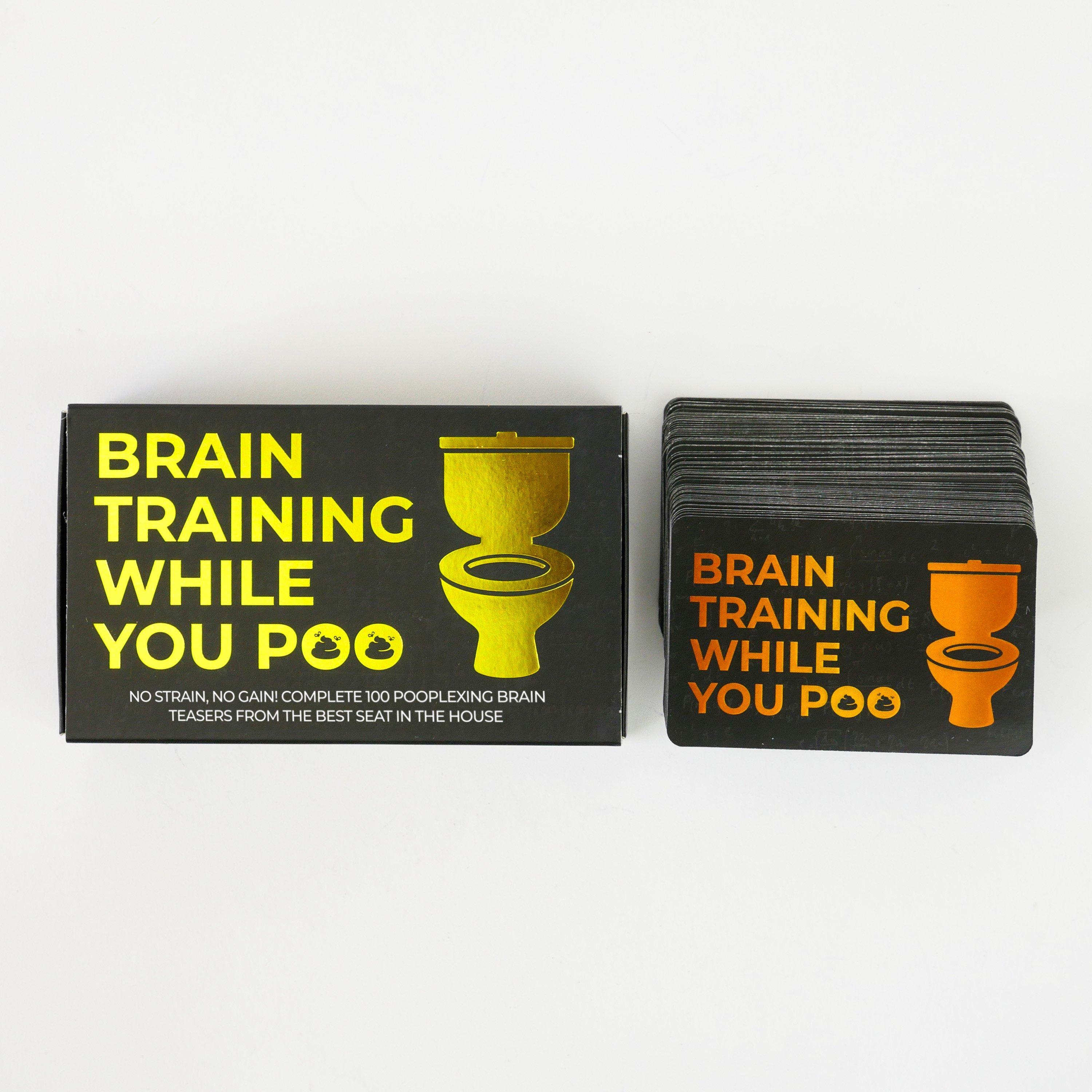 Black - Gift Republic - BRAIN TRAINING WHILE YOU POO - 5