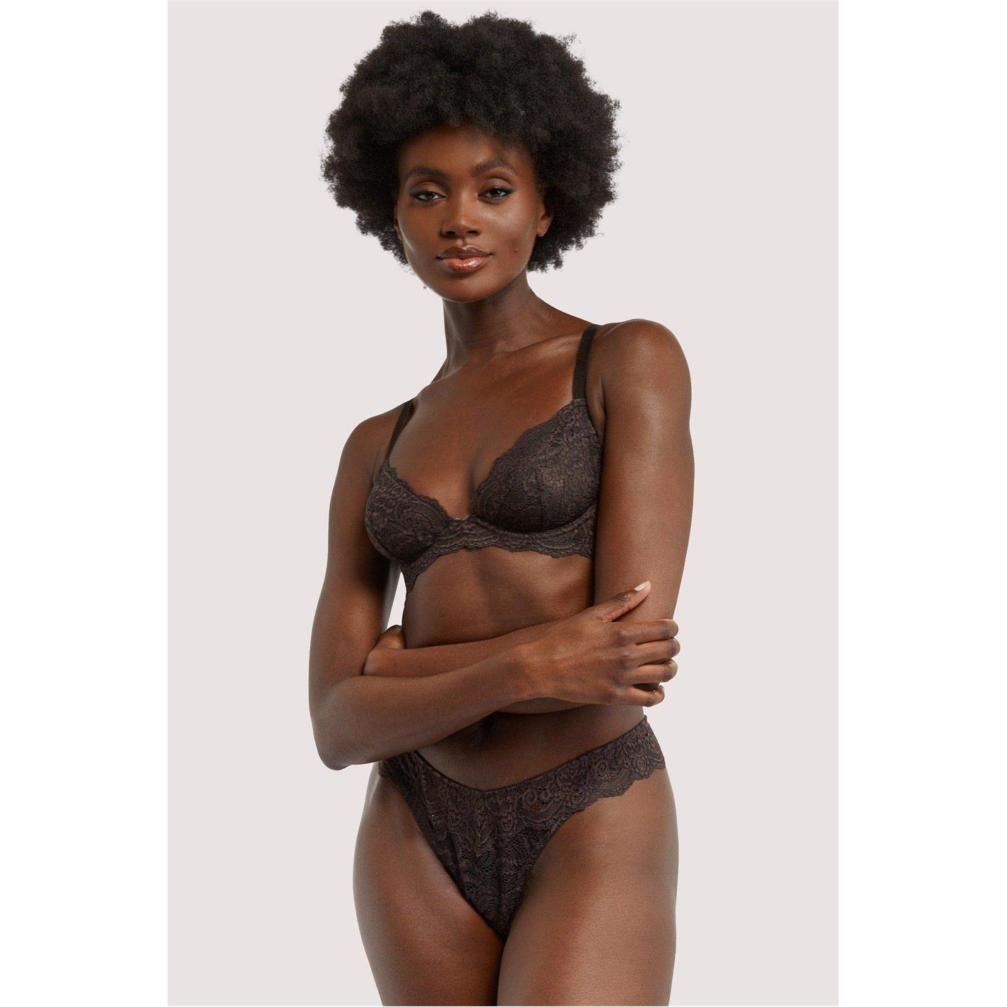 Brown - Wolf and Whistle - Ariana Ginger Everyday Bra - 1