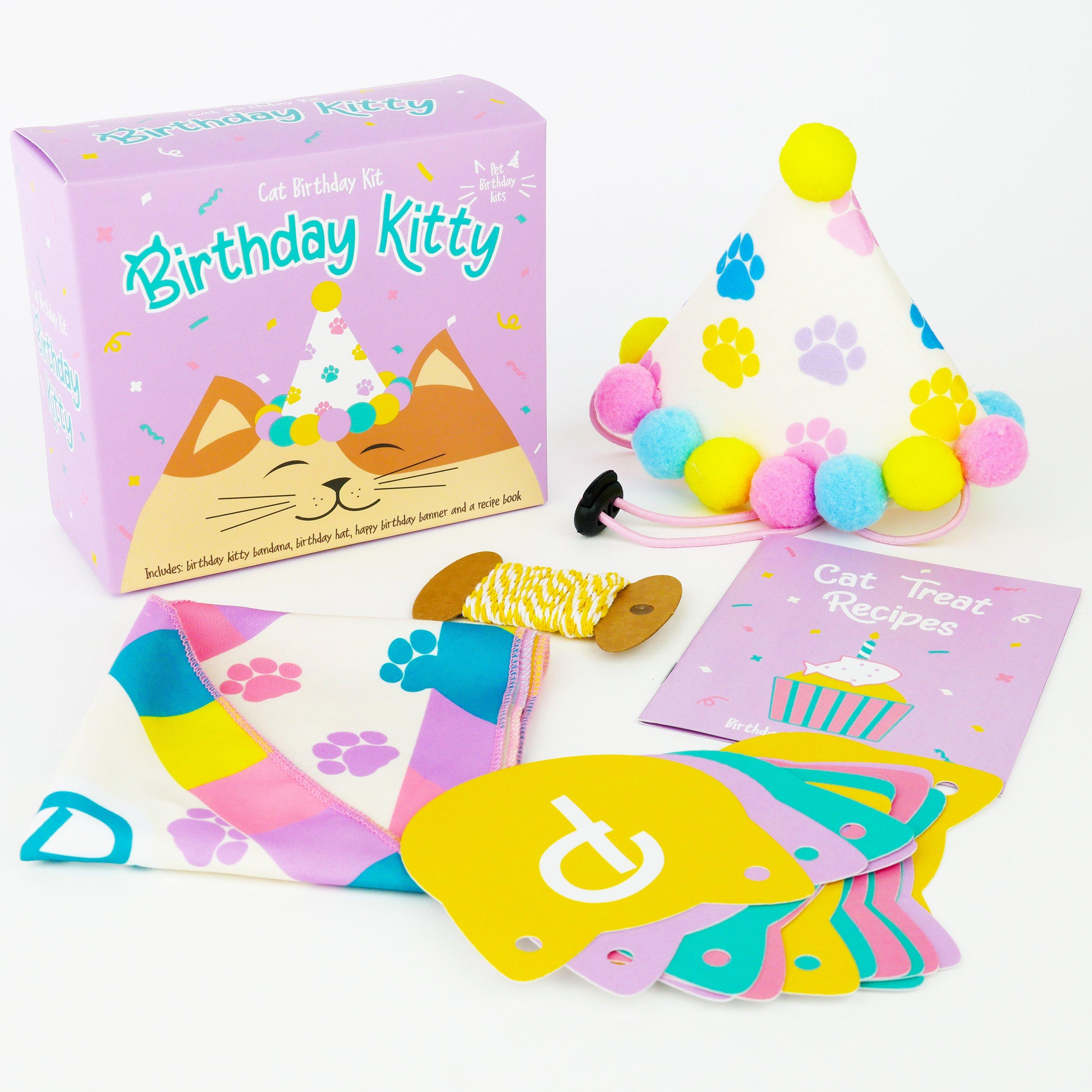 Purple - Gift Republic - BIRTHDAY KITTY - 2