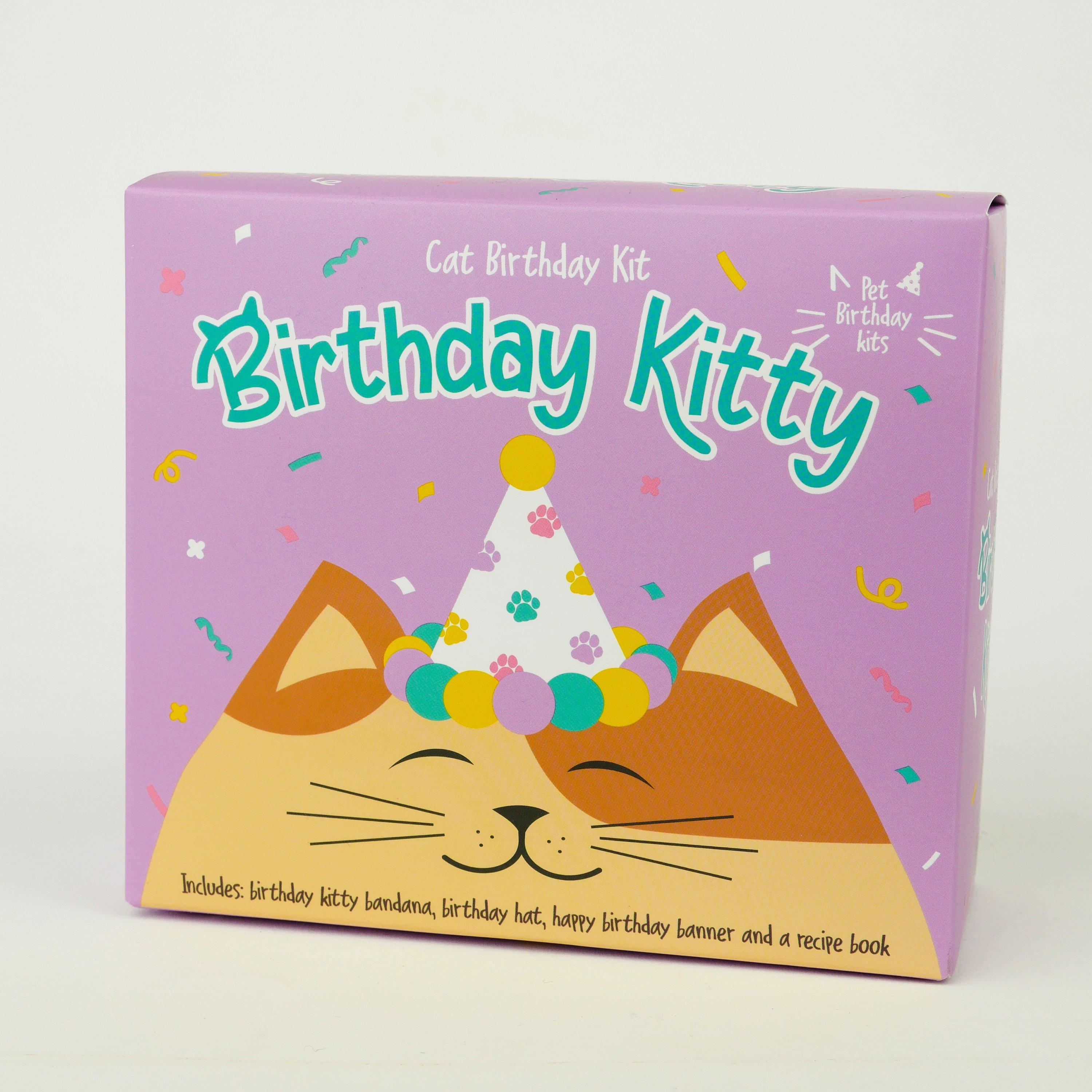 Purple - Gift Republic - BIRTHDAY KITTY - 3