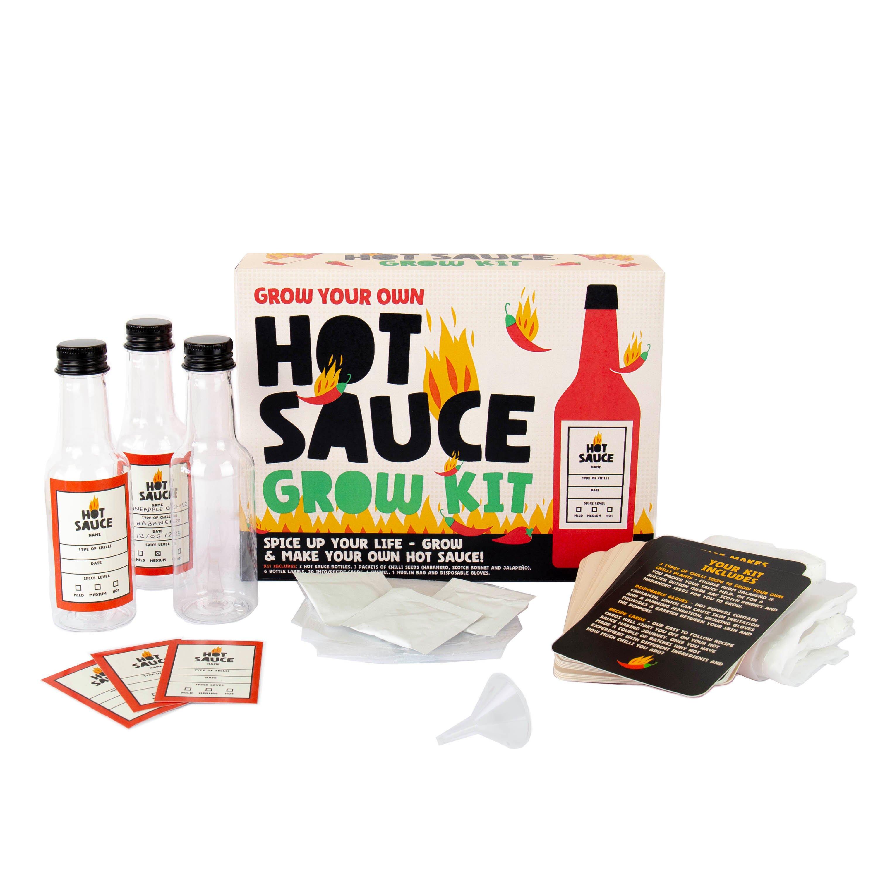 Red - Gift Republic - HOT SAUCE MAKING KIT - 4