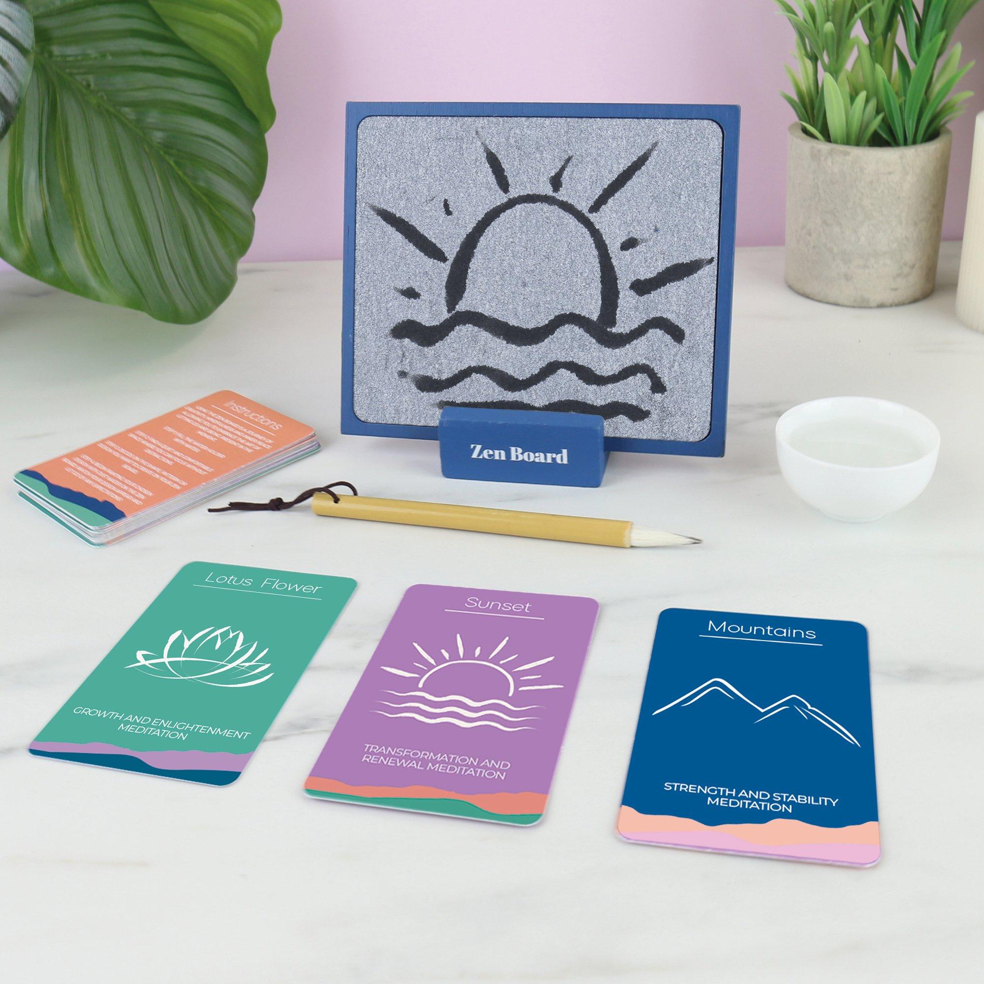 White - Gift Republic - ZEN BOARD - WATER PAINTING - 3