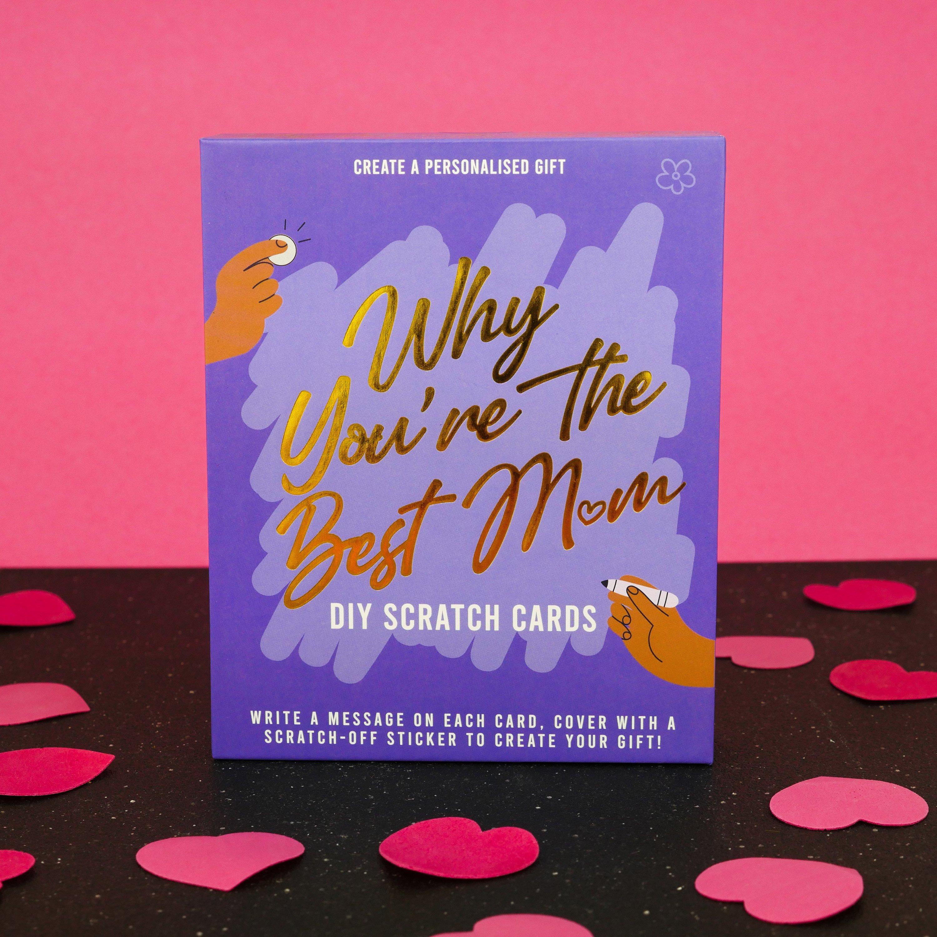 Purple - Gift Republic - DIY Scratch Cards - Mum - Personalise it - 1