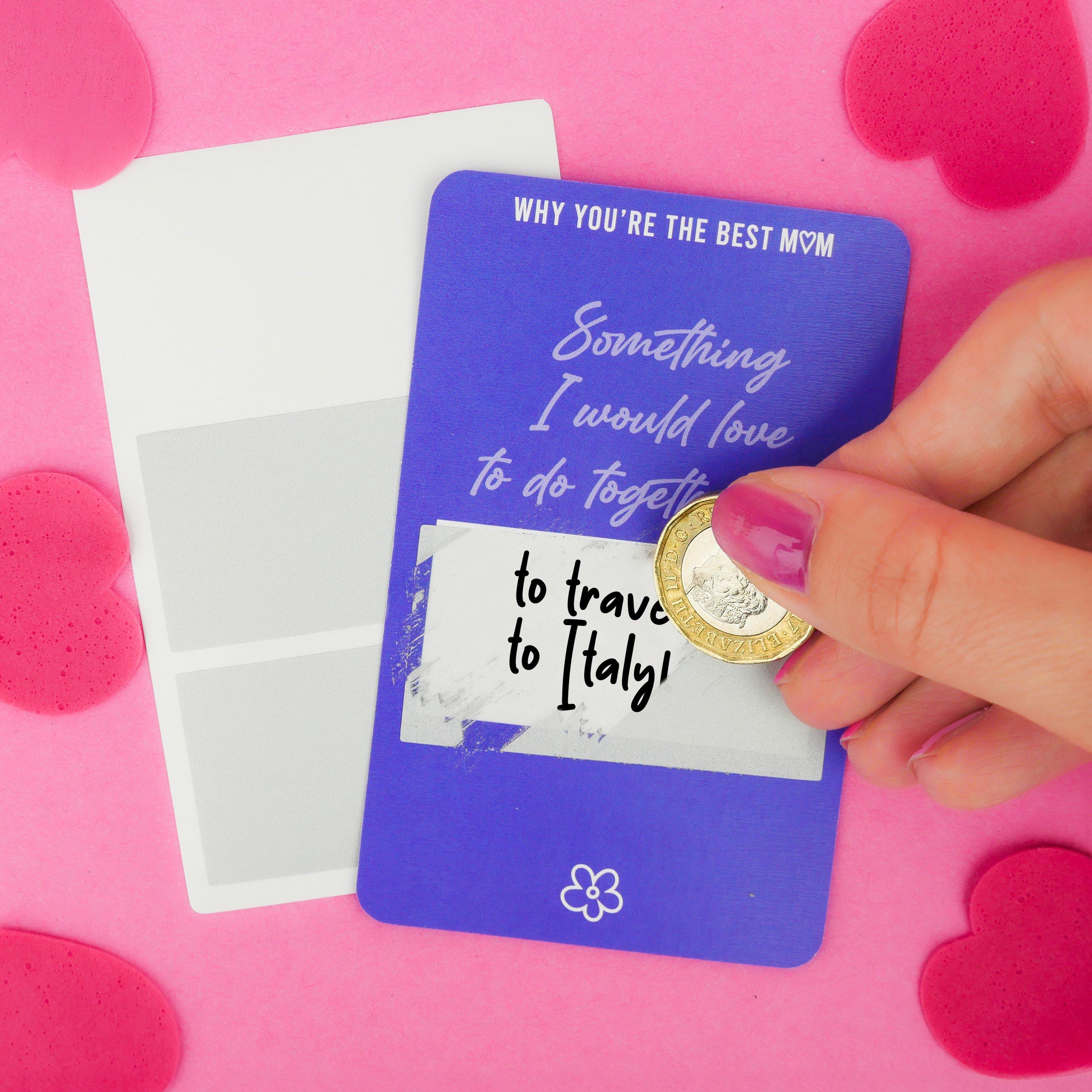 Purple - Gift Republic - DIY Scratch Cards - Mum - Personalise it - 4