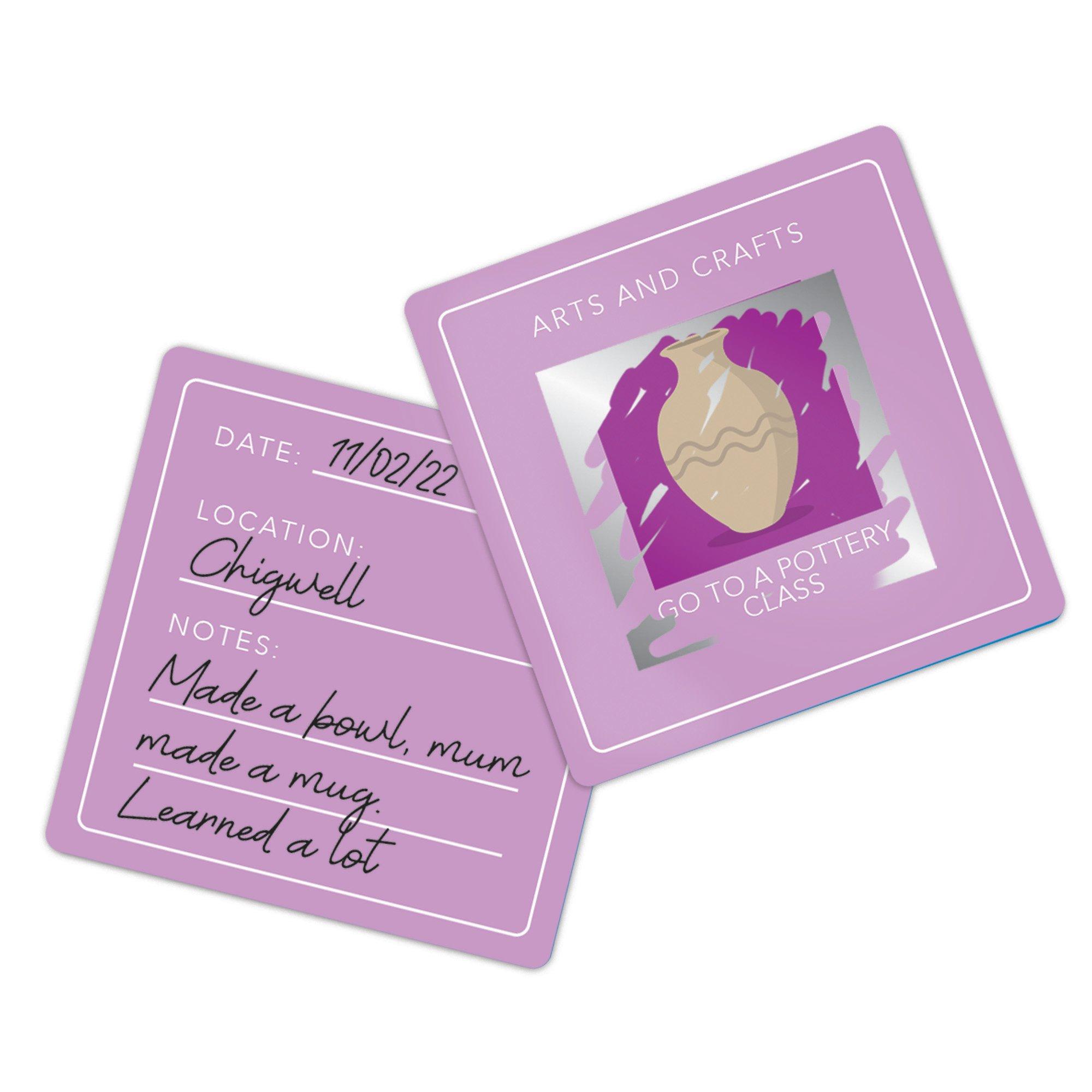 Purple - Gift Republic - THINGS TO DO WITH MUM BUCKET LIST SCRATCH CARDS - 5