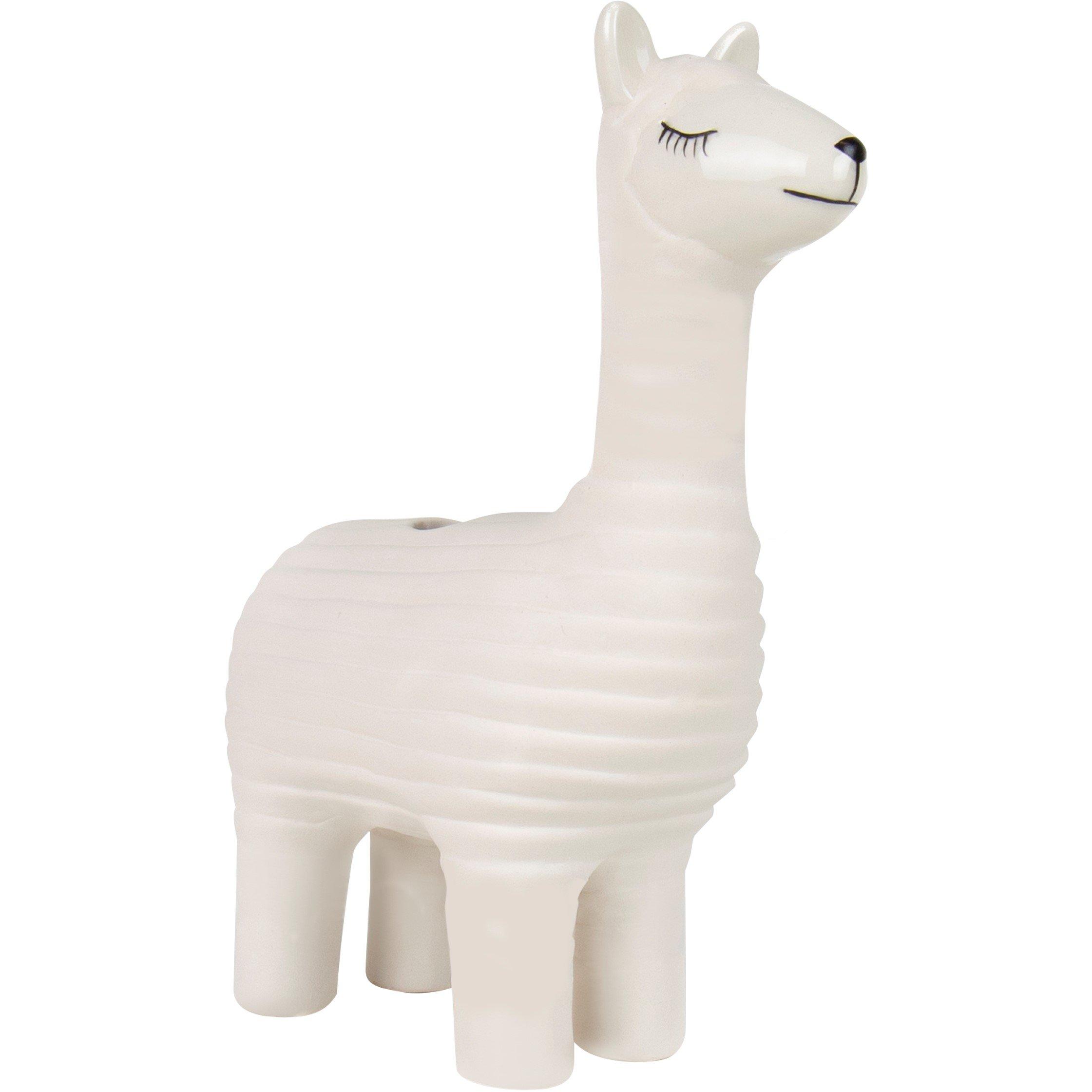 White - Gift Republic - LLAMA PLANTER GROW YOUR OWN CHIA PET - 4