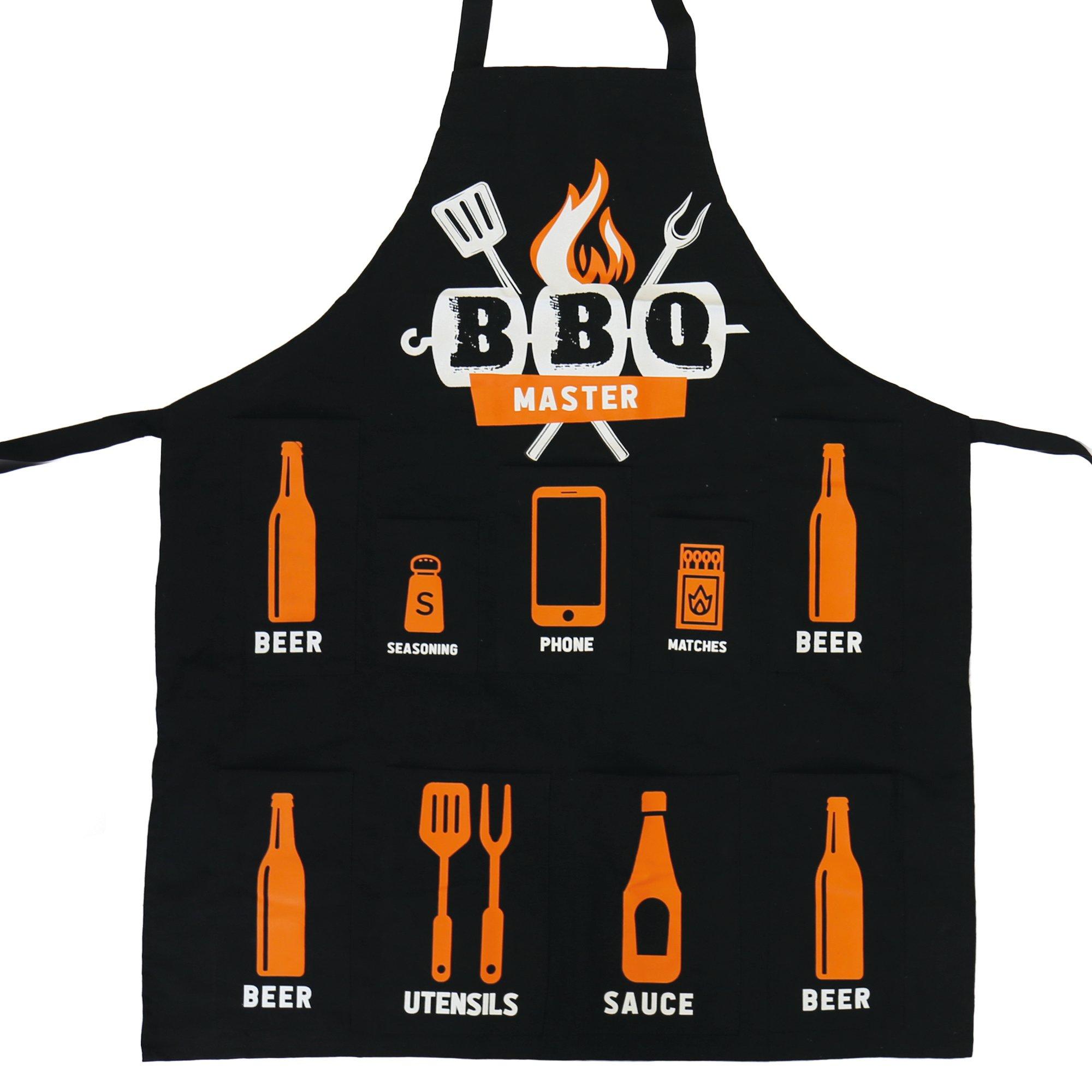 Black - Gift Republic - BBQ APRON - 5