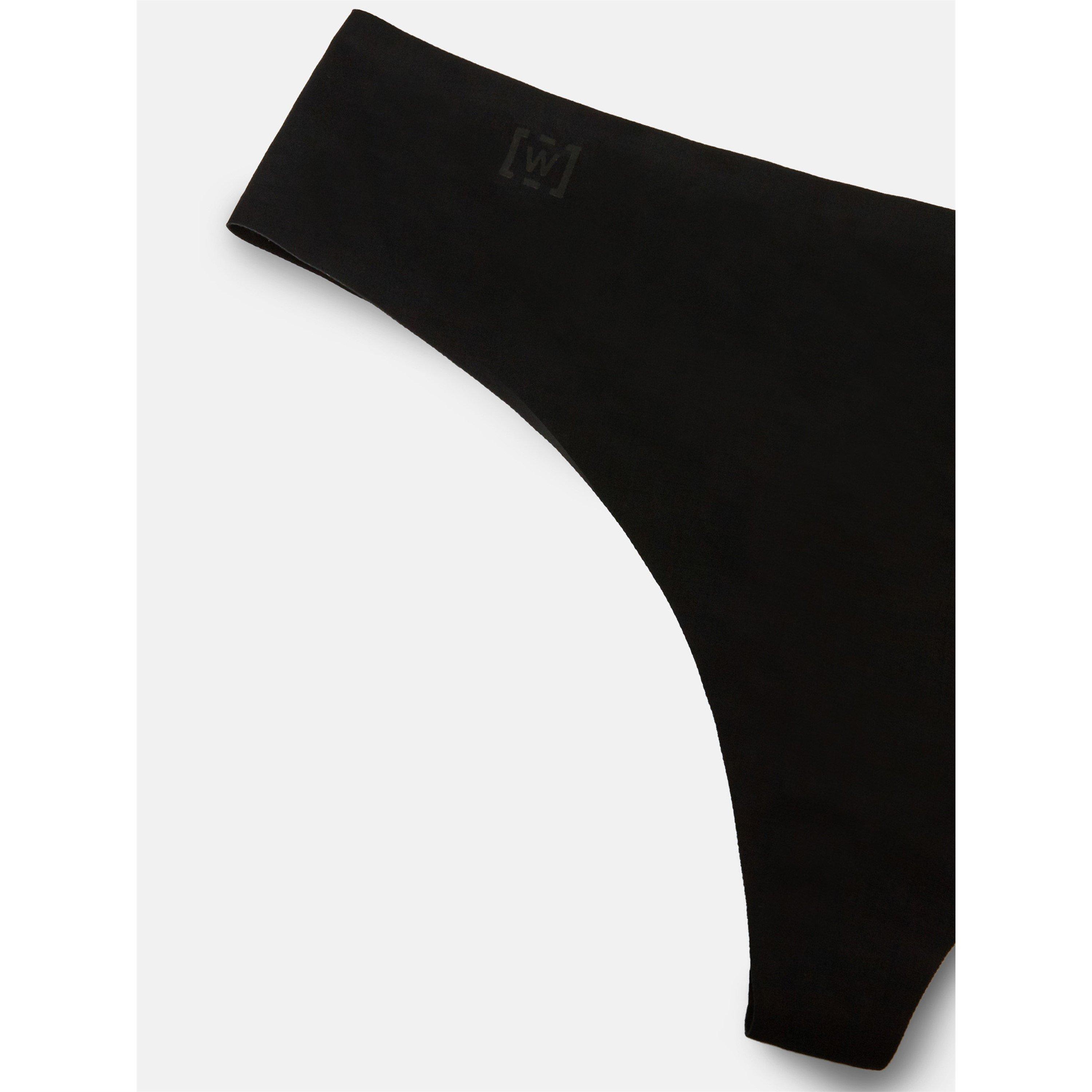 Black - Wolford - Women's Thongs - 6