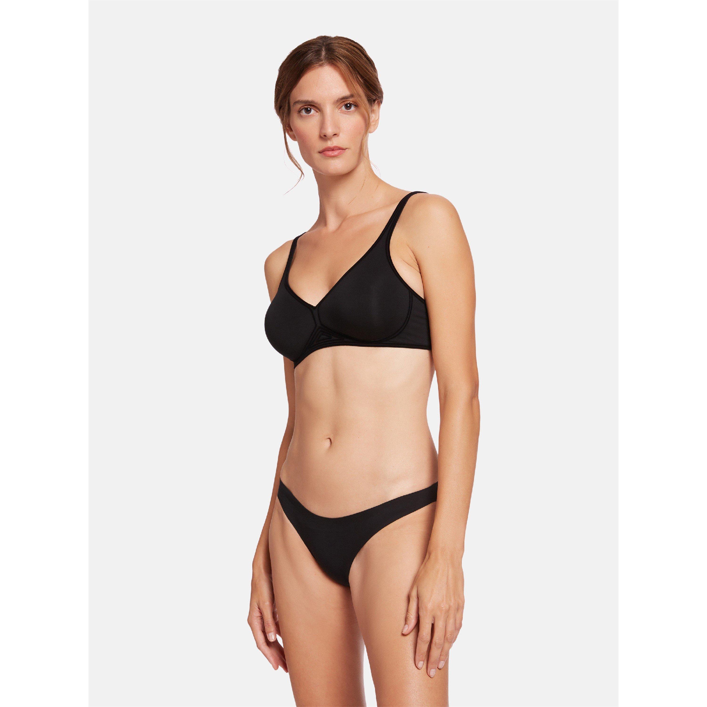 Black - Wolford - Women's T-Shirt Bra - 2