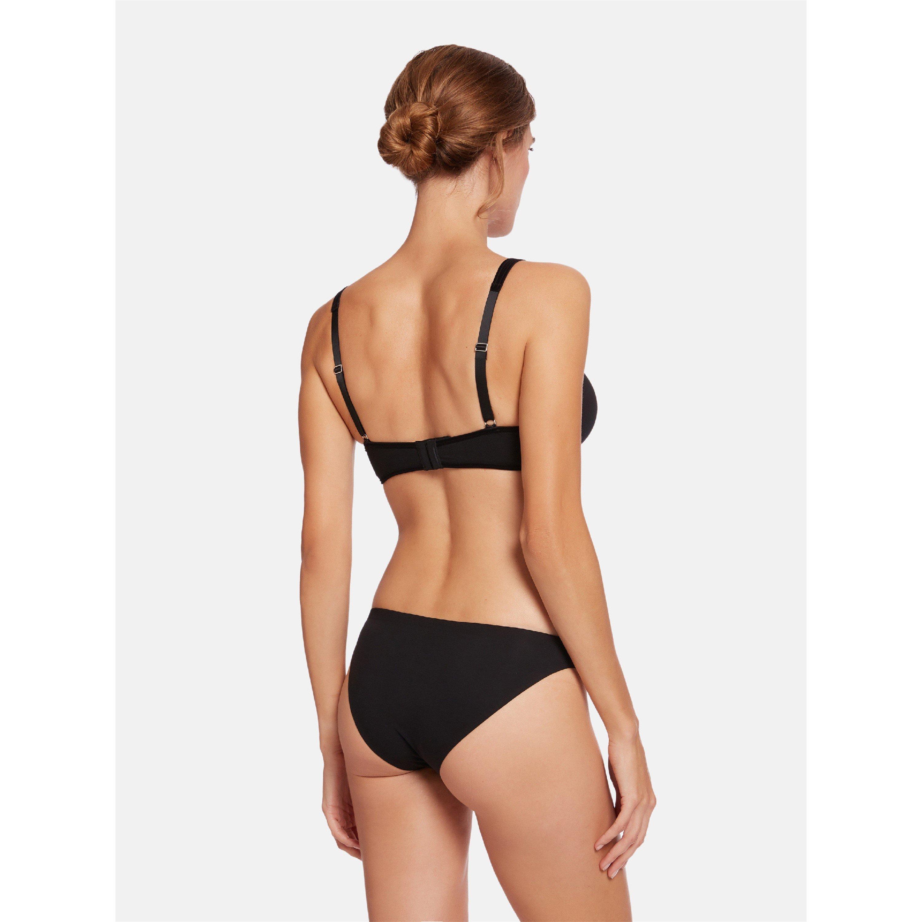 Black - Wolford - Women's T-Shirt Bra - 3