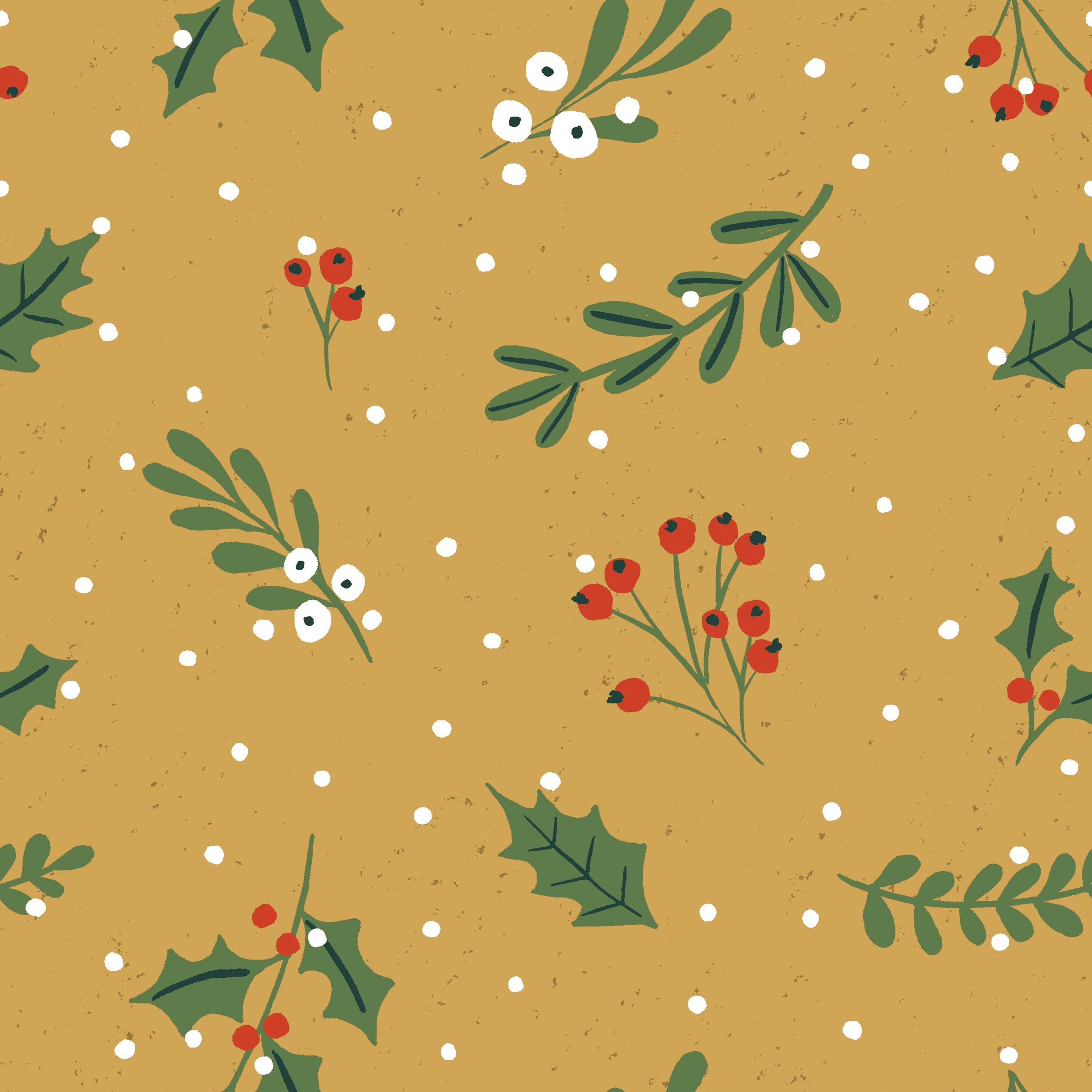 Pine Green - furn. - Deck The Halls Christmas Duvet Set - 6