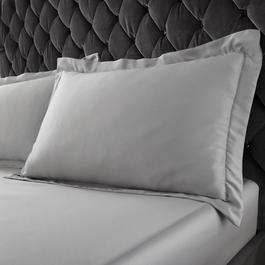 Catherine Lansfield Silky Soft Satin Oxford Pillow case Pair