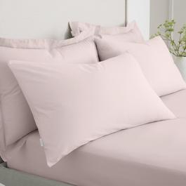 Bianca 200 TC Cotton Percale Standard Pillowcase Pair