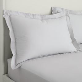 Bianca 200 TC Cotton Percale Oxford Pillowcase Pair