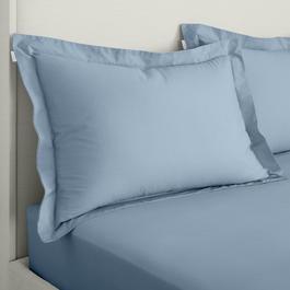 Bianca 200 TC Cotton Percale Oxford Pillowcase Pair