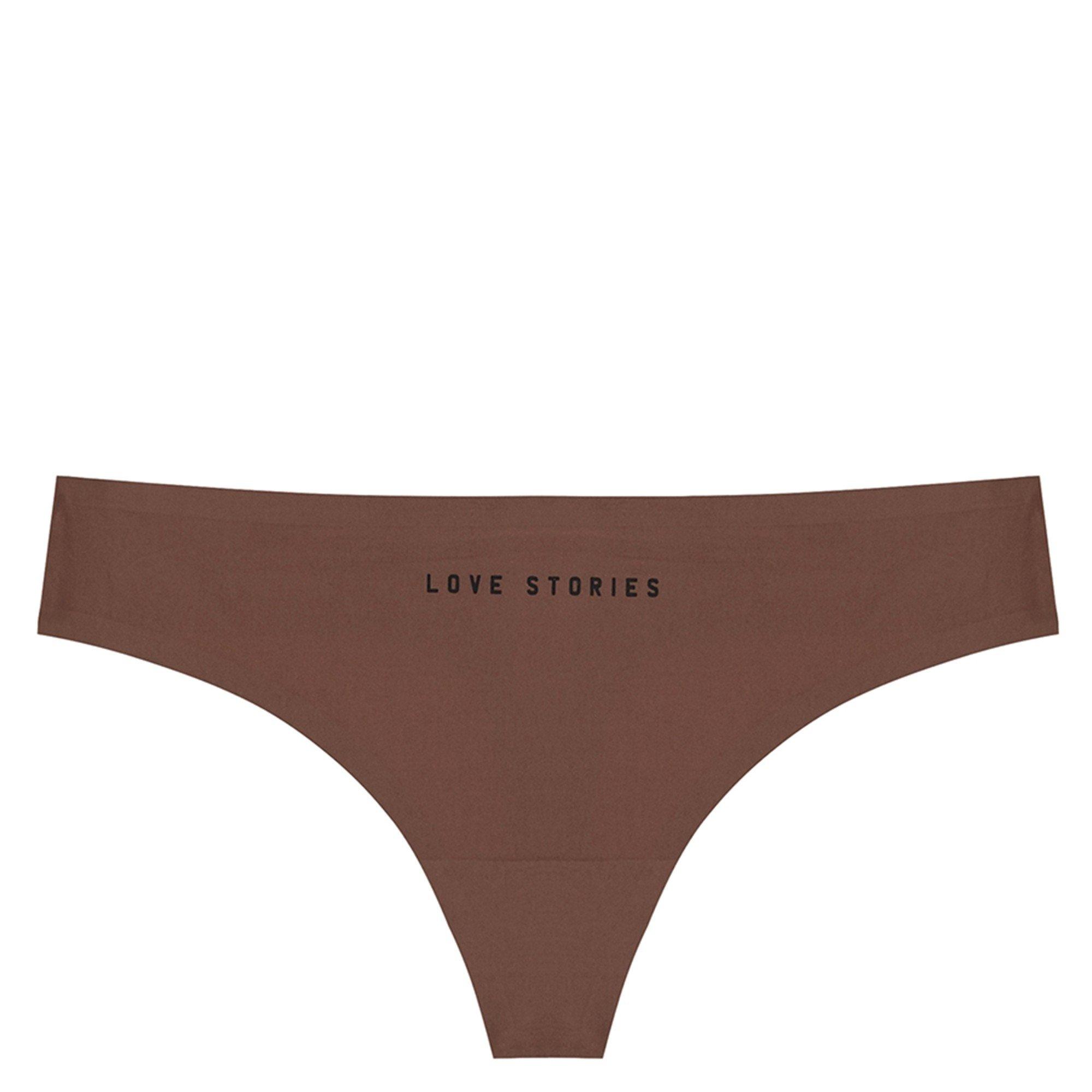 Love Stories T LOU DARK B SEAMLESS THONG