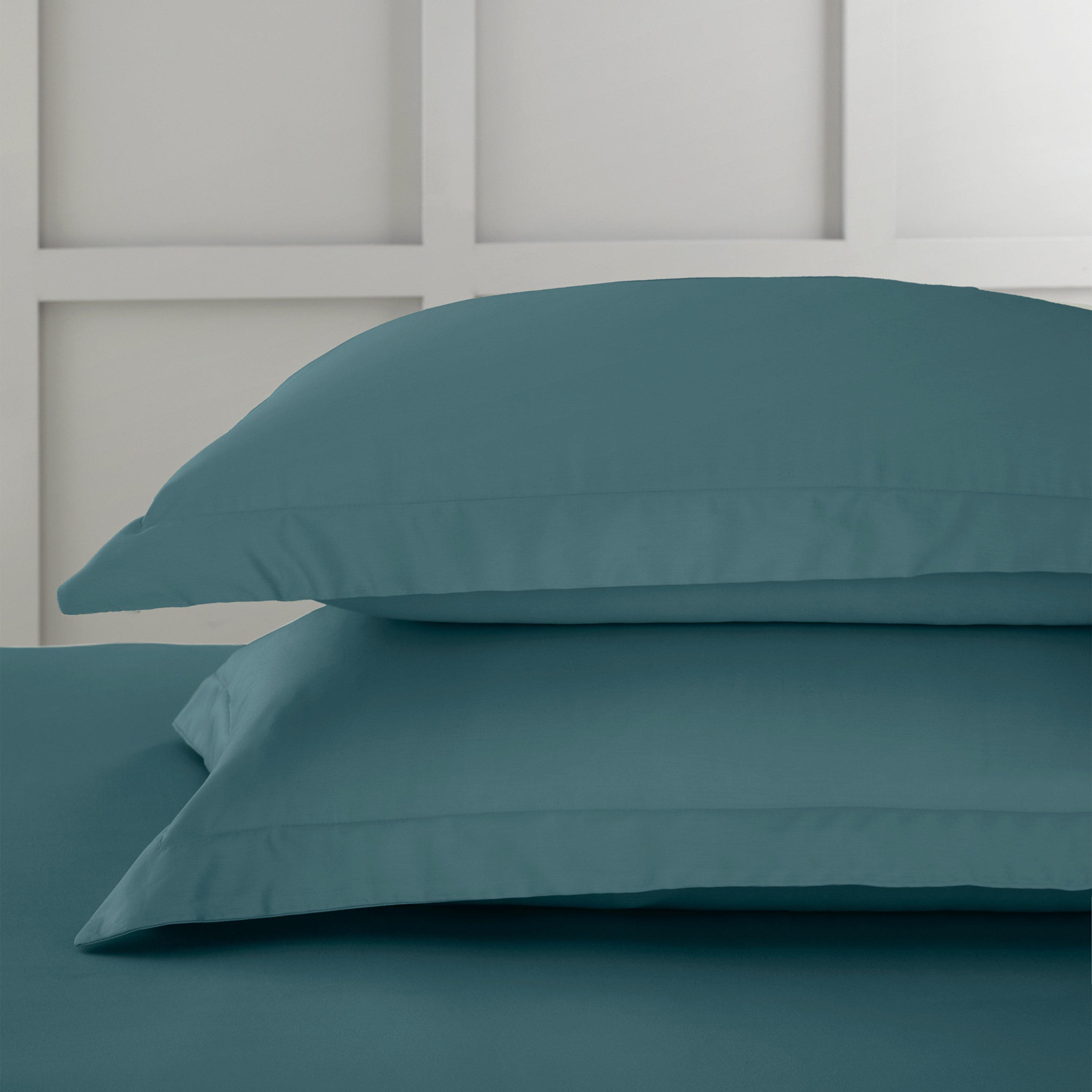 Bianca Green 400 Tc Cotton Sateen Oxford Pillowcase Pair, Sports Direct - Image 2