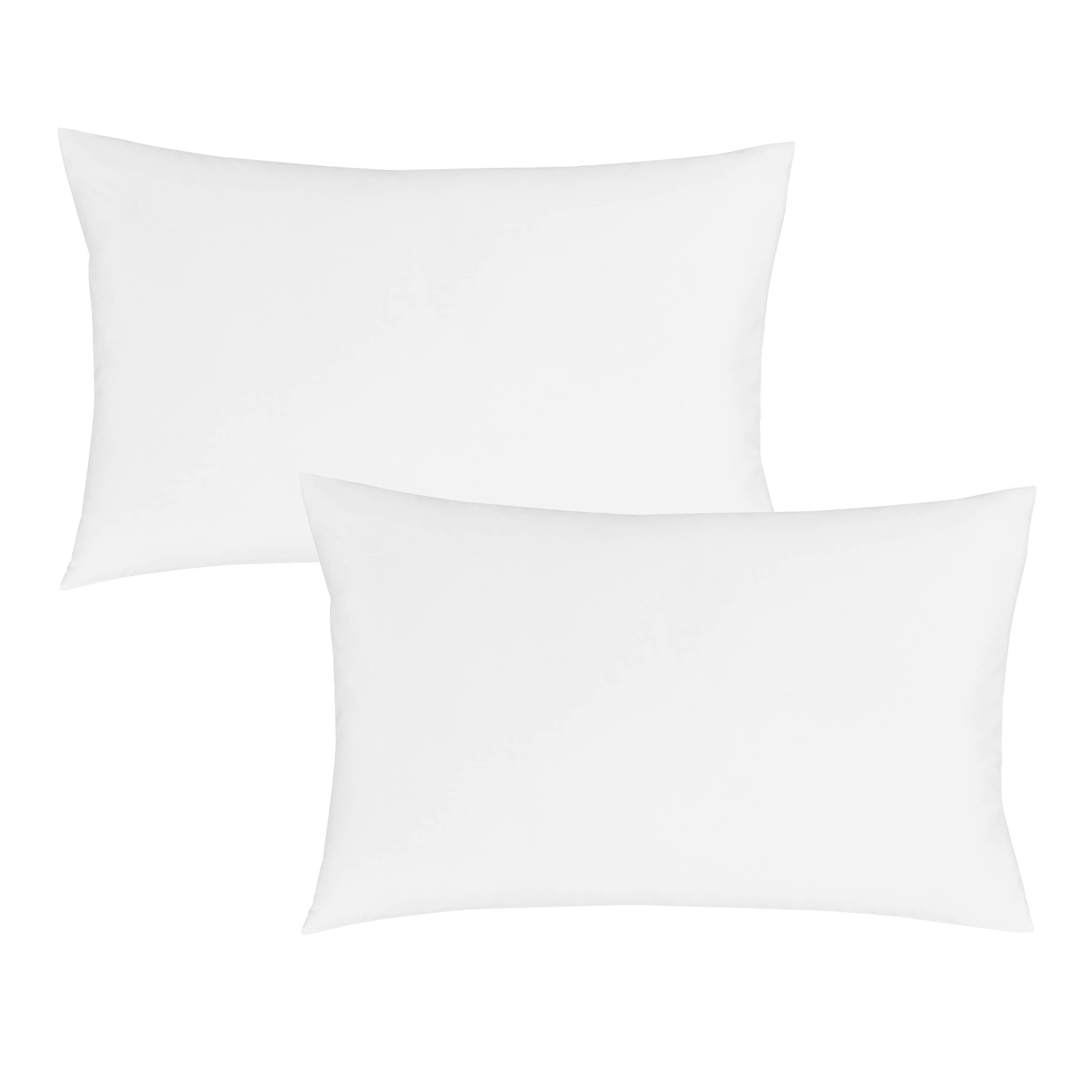 White - Bianca - 180 TC Egyptian Cotton Standard Pillow case Pair - 4