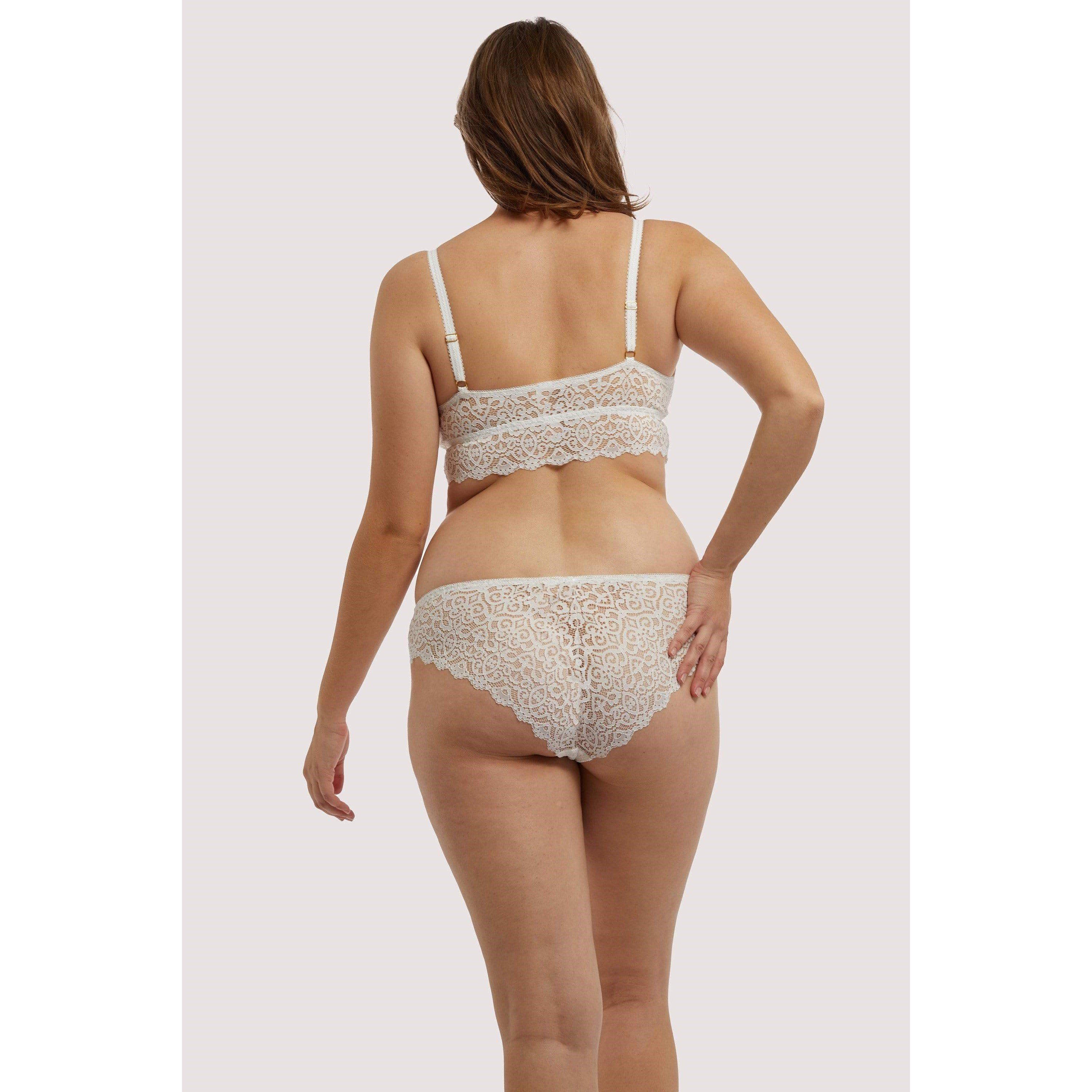 Ivory - Wolf and Whistle - Ariana Ivory Everyday Lace Bralette - 6