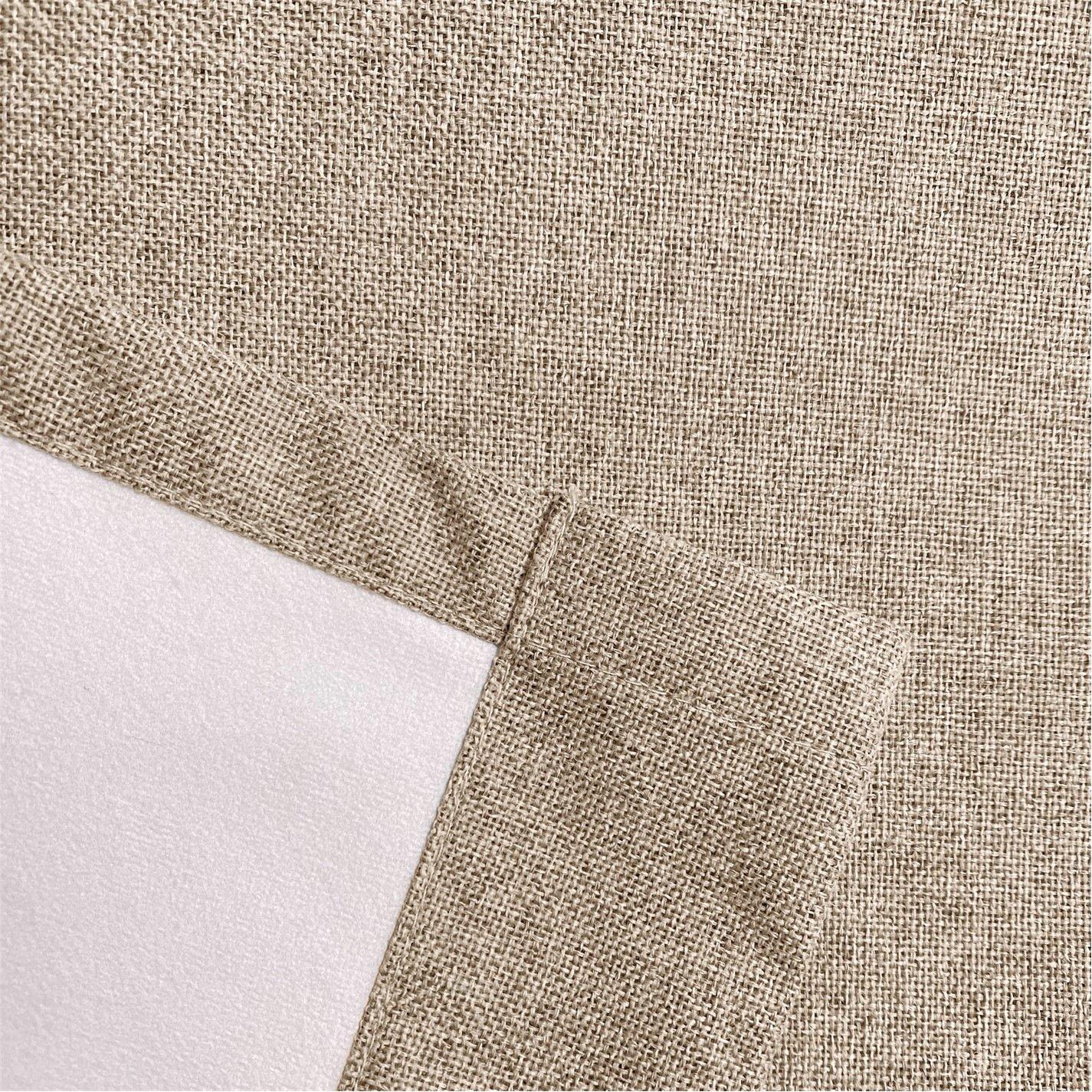Natural - Enhanced Living - Dallas Natural 100% Blackout Readymade Curtains - 4