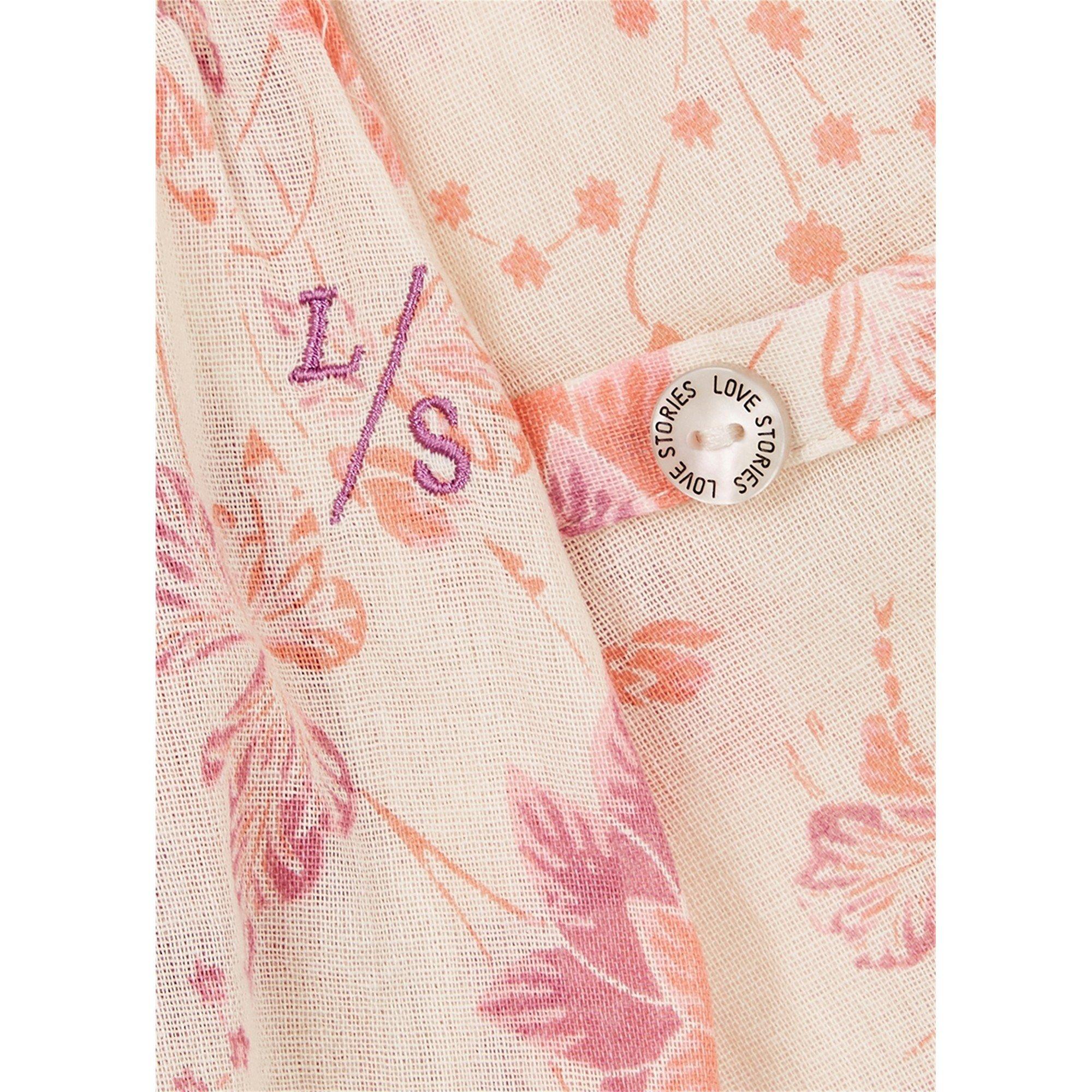 WHITE AND OTHER - Love Stories - PJ SUNDAY BATIK PJ SHORT - 4