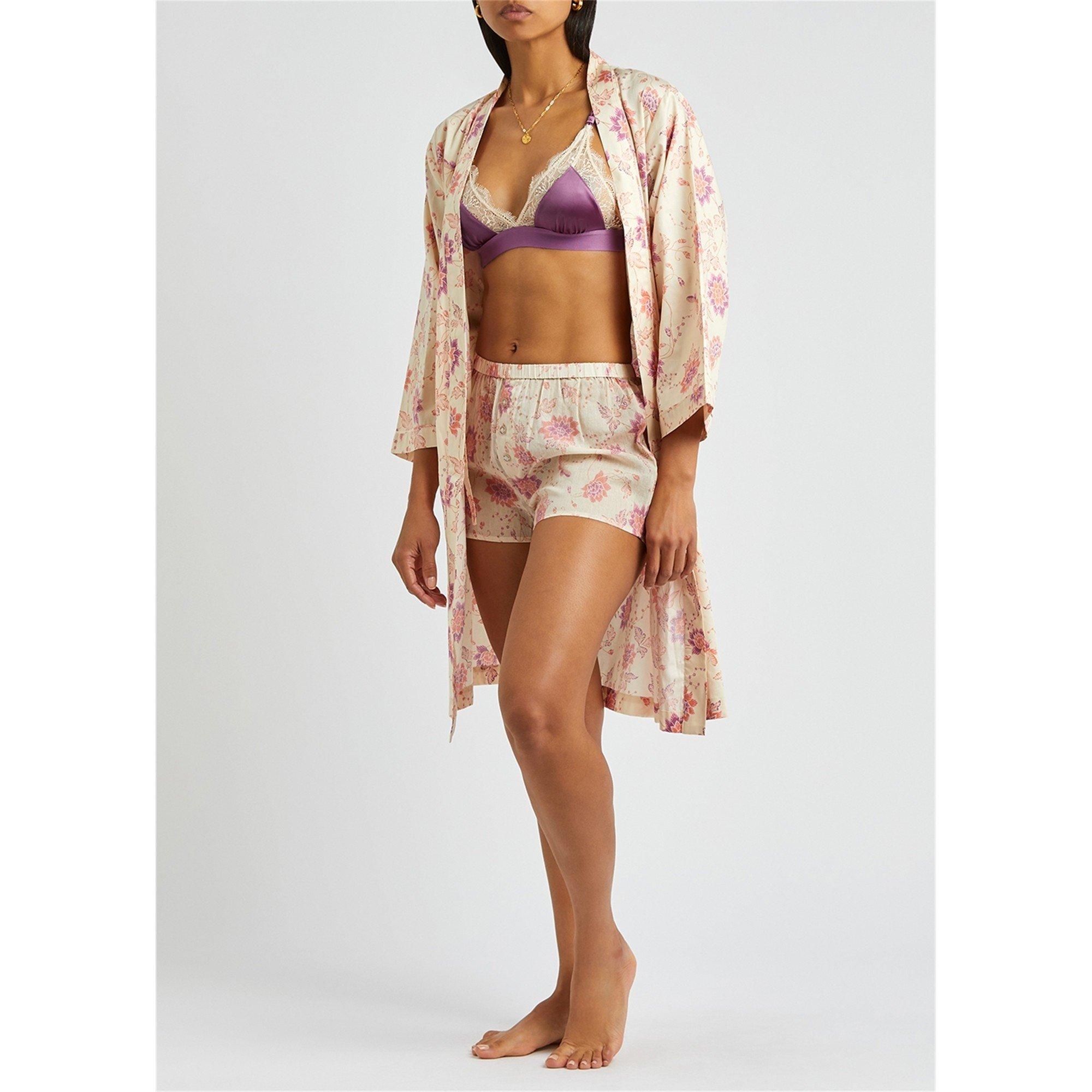 WHITE AND OTHER - Love Stories - PJ SUNDAY BATIK PJ SHORT - 5