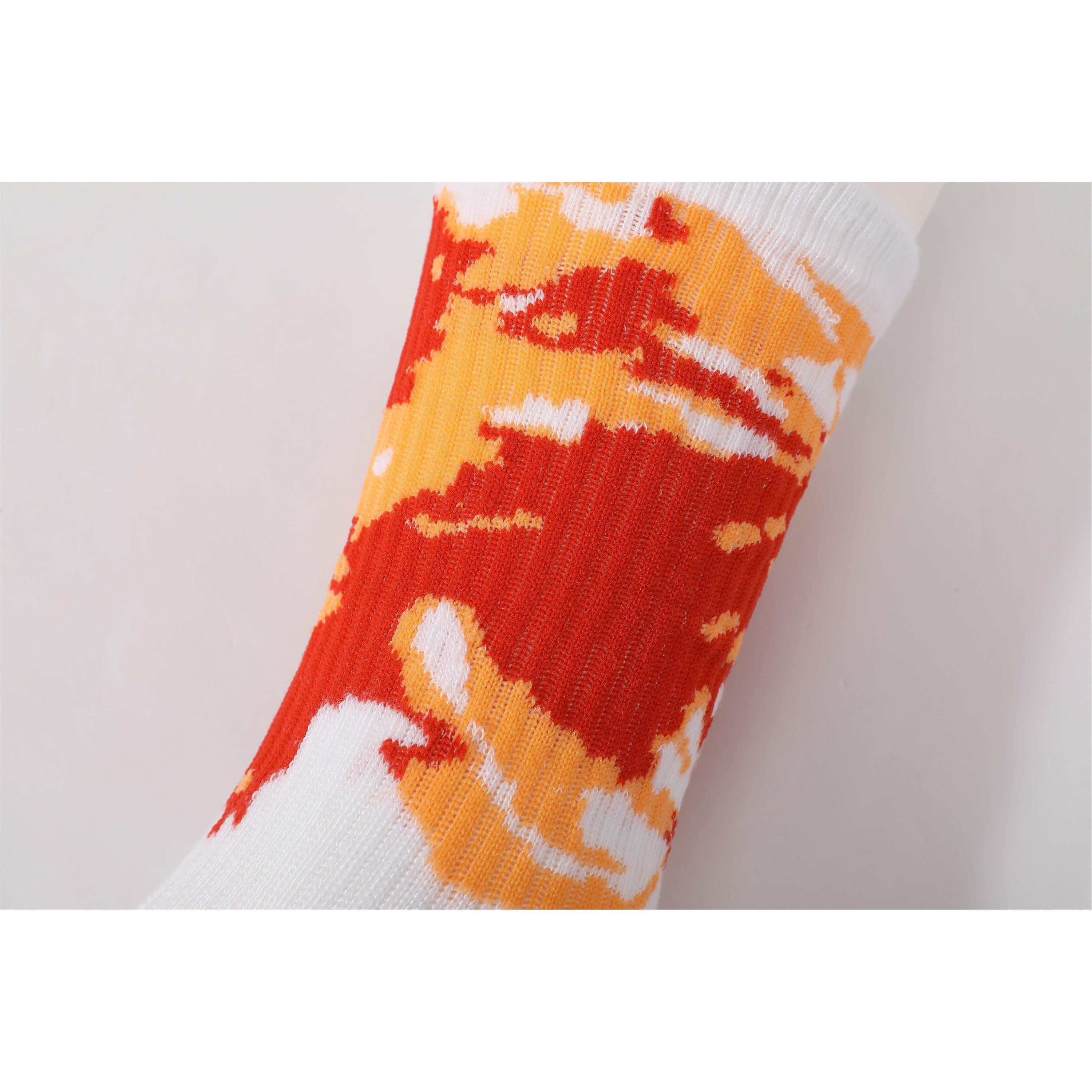 Multi - Hot Tuna - Crew Socks 5Pk Ladies - 14