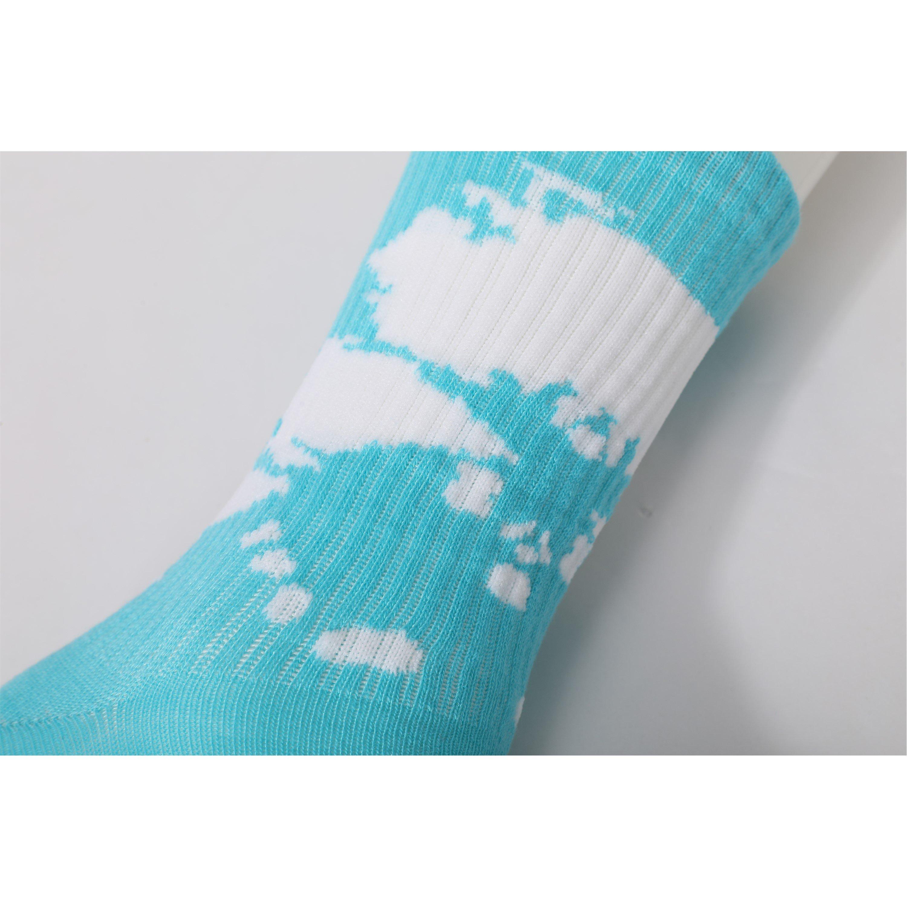 Multi - Hot Tuna - Crew Socks 5Pk Ladies - 15