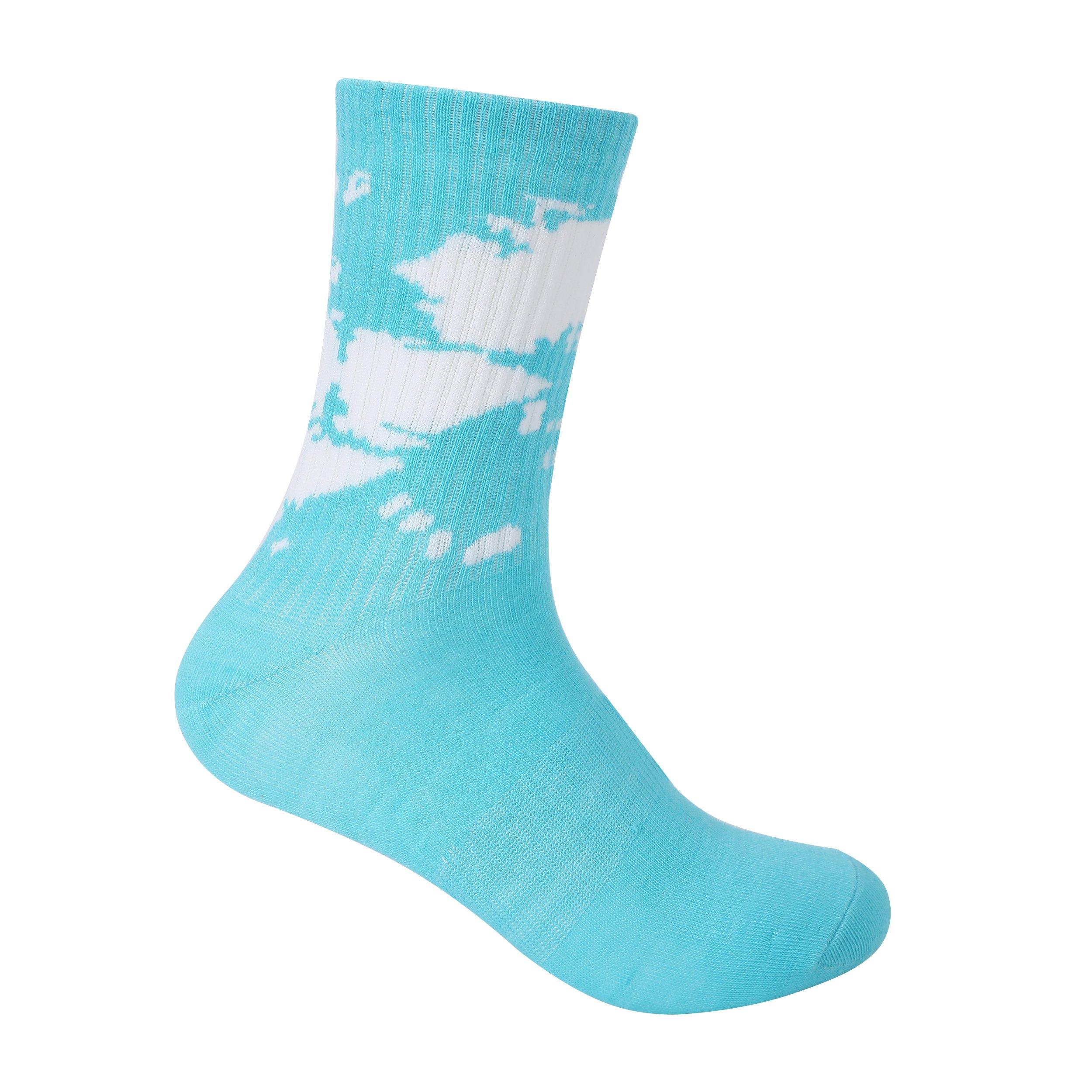 Multi - Hot Tuna - Crew Socks 5Pk Ladies - 5