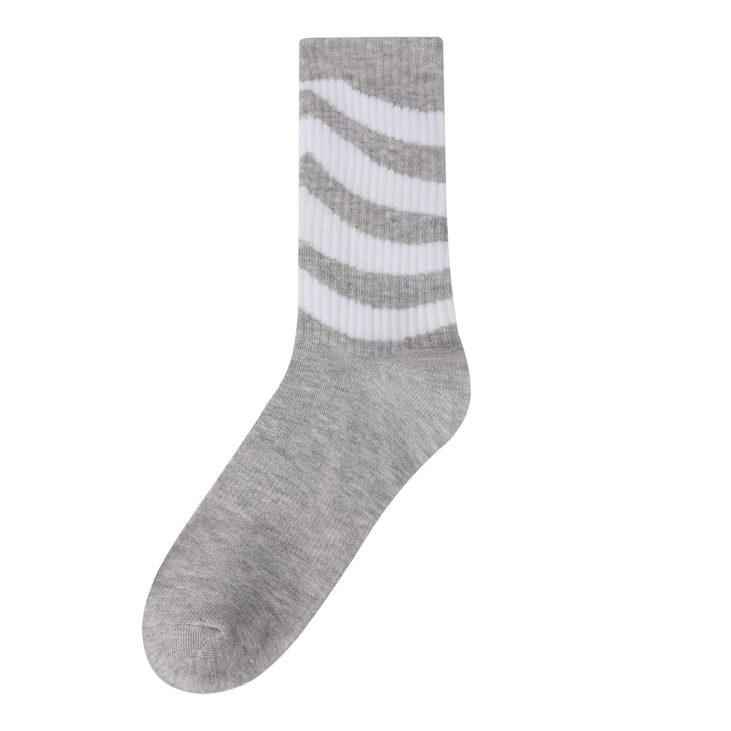 Multi - Hot Tuna - Crew Socks 5Pk Ladies - 8