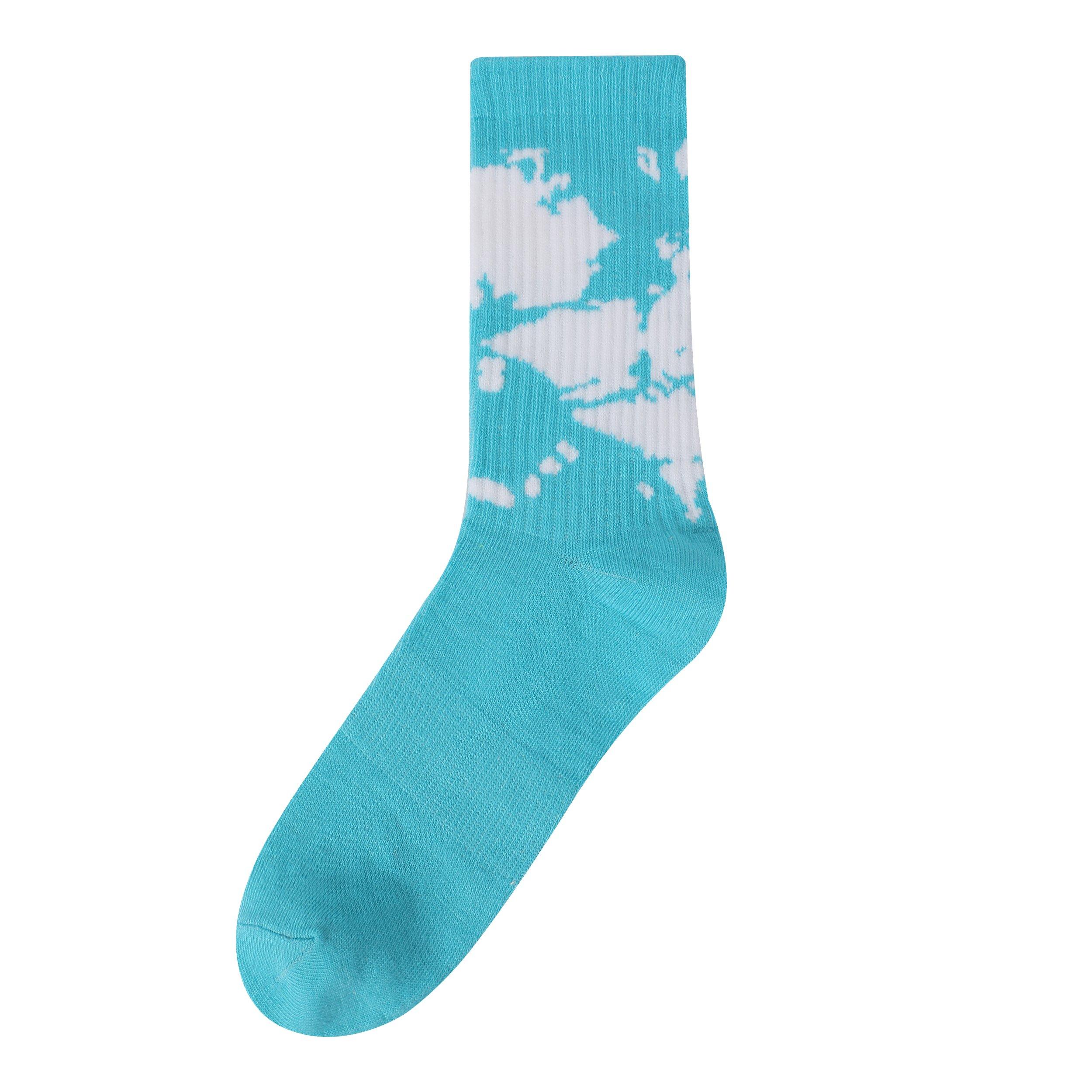 Multi - Hot Tuna - Crew Socks 5Pk Ladies - 10