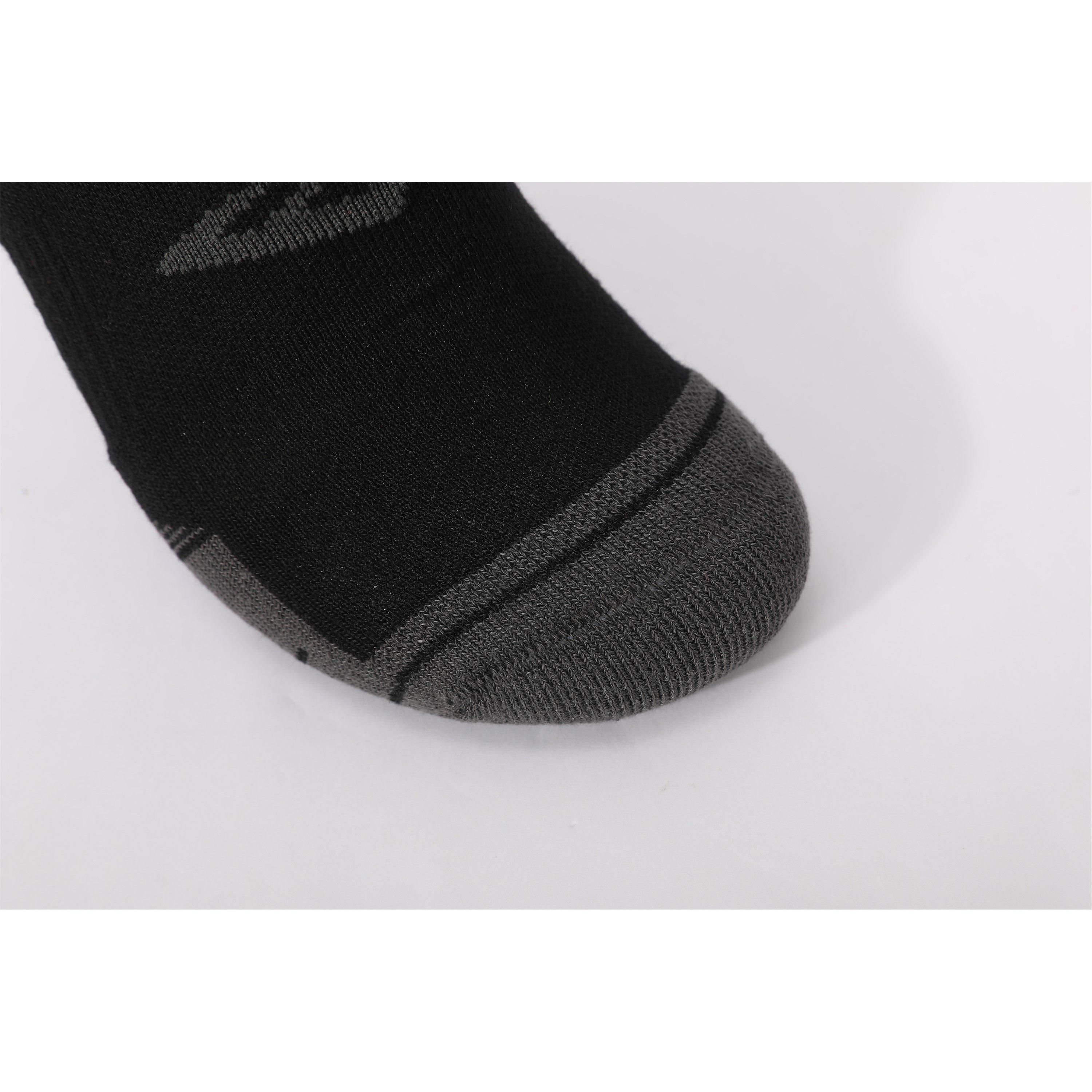 Black - Everlast - Mens Cushioned Invisible Socks 2Pk - 5