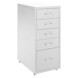 Cottonfy UK Vertical File Cabinet with Wheels