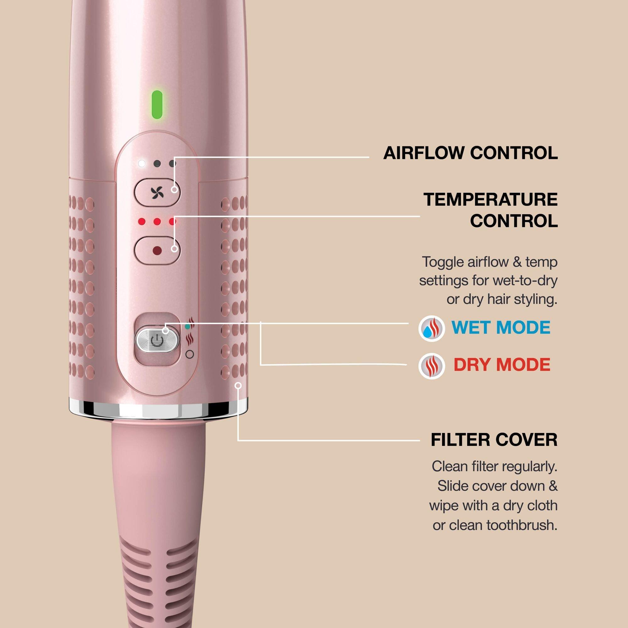 Peony Pink - Shark - Glossi Hot Tool + Air Glosser - Peony Pink - 10