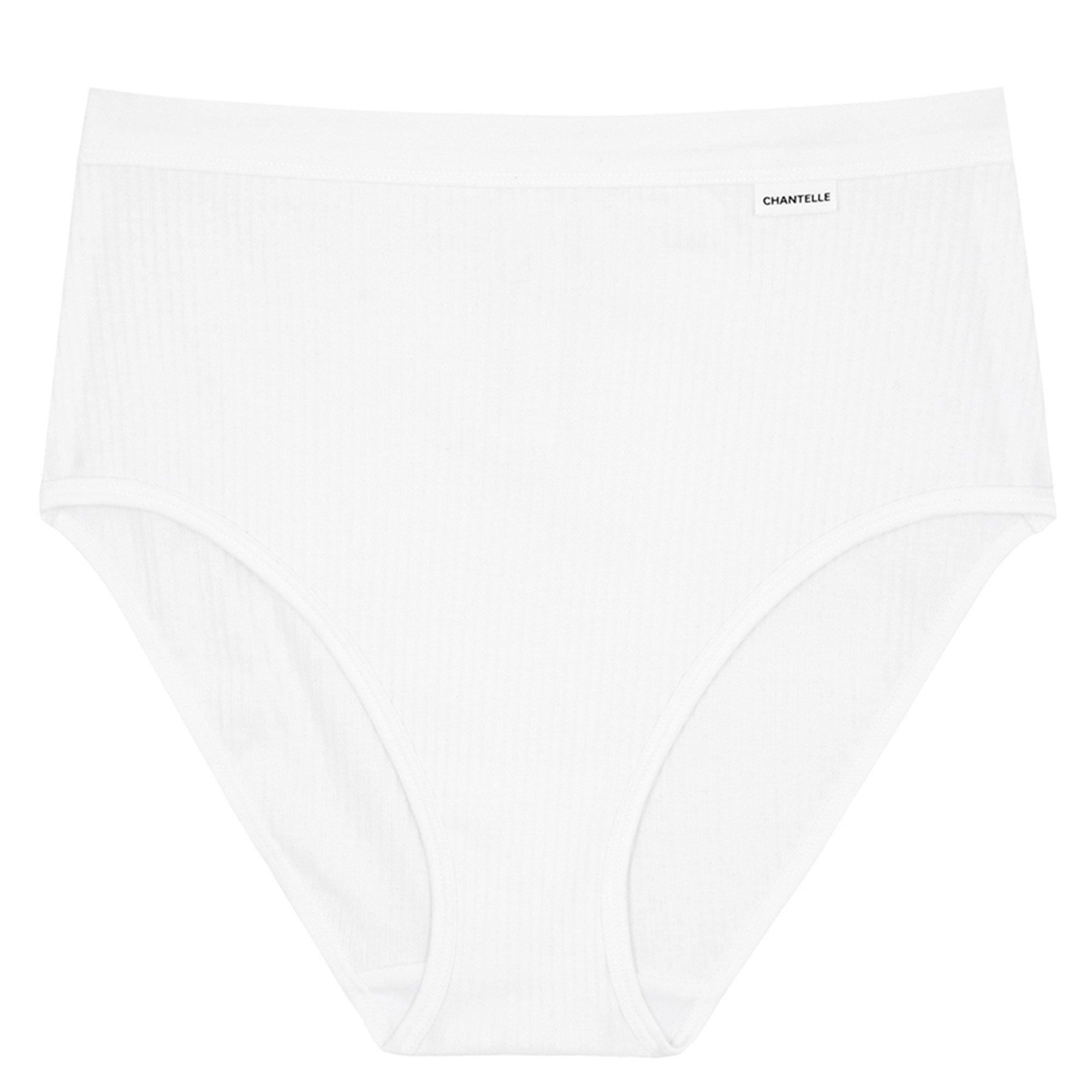 WHITE - Chantelle - COTTON COMF HW BRIEF