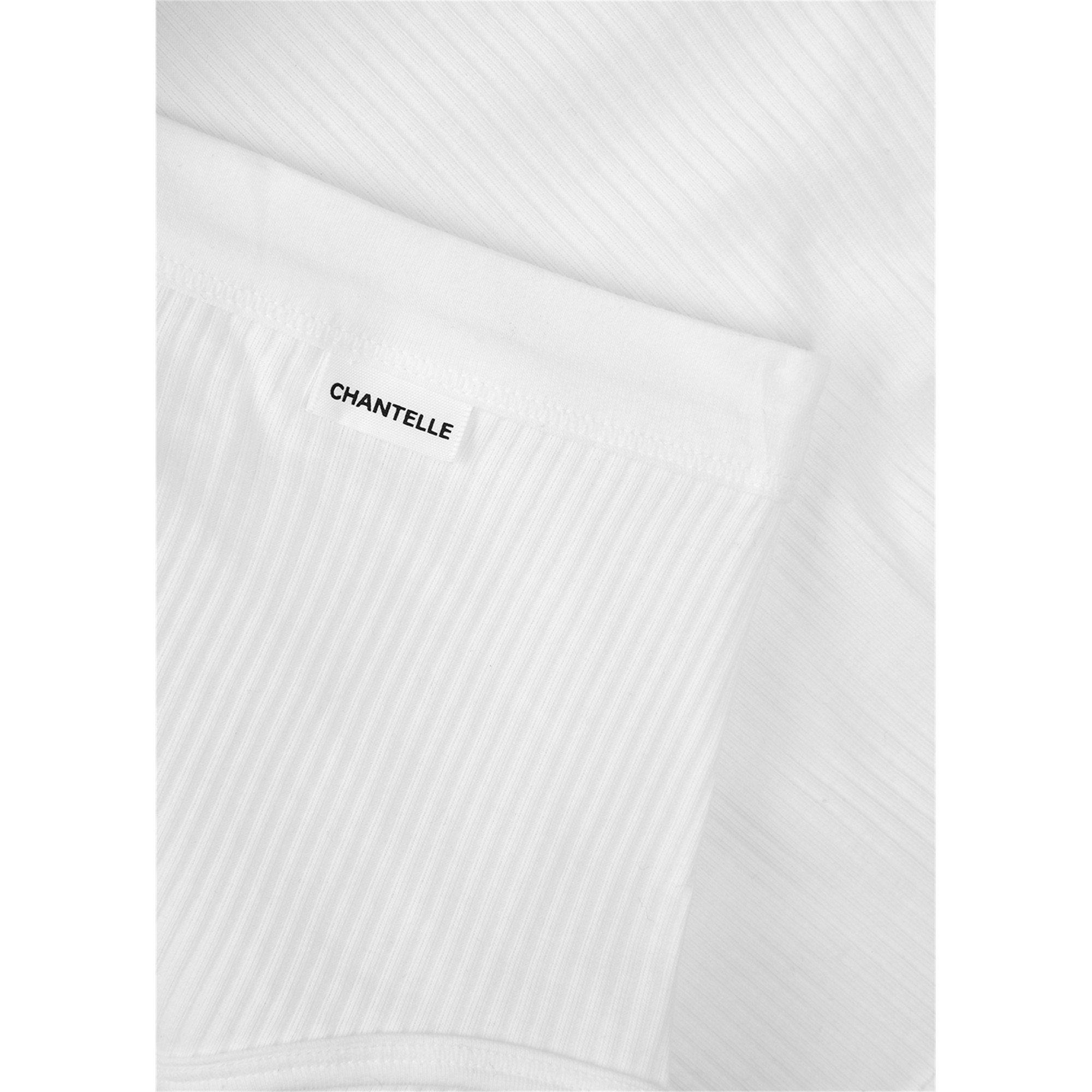 WHITE - Chantelle - Women's High-Rise Cotton Brief - 4