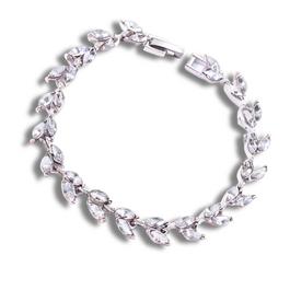 Aye Do Diamante Leaf Bracelet 4882-NP