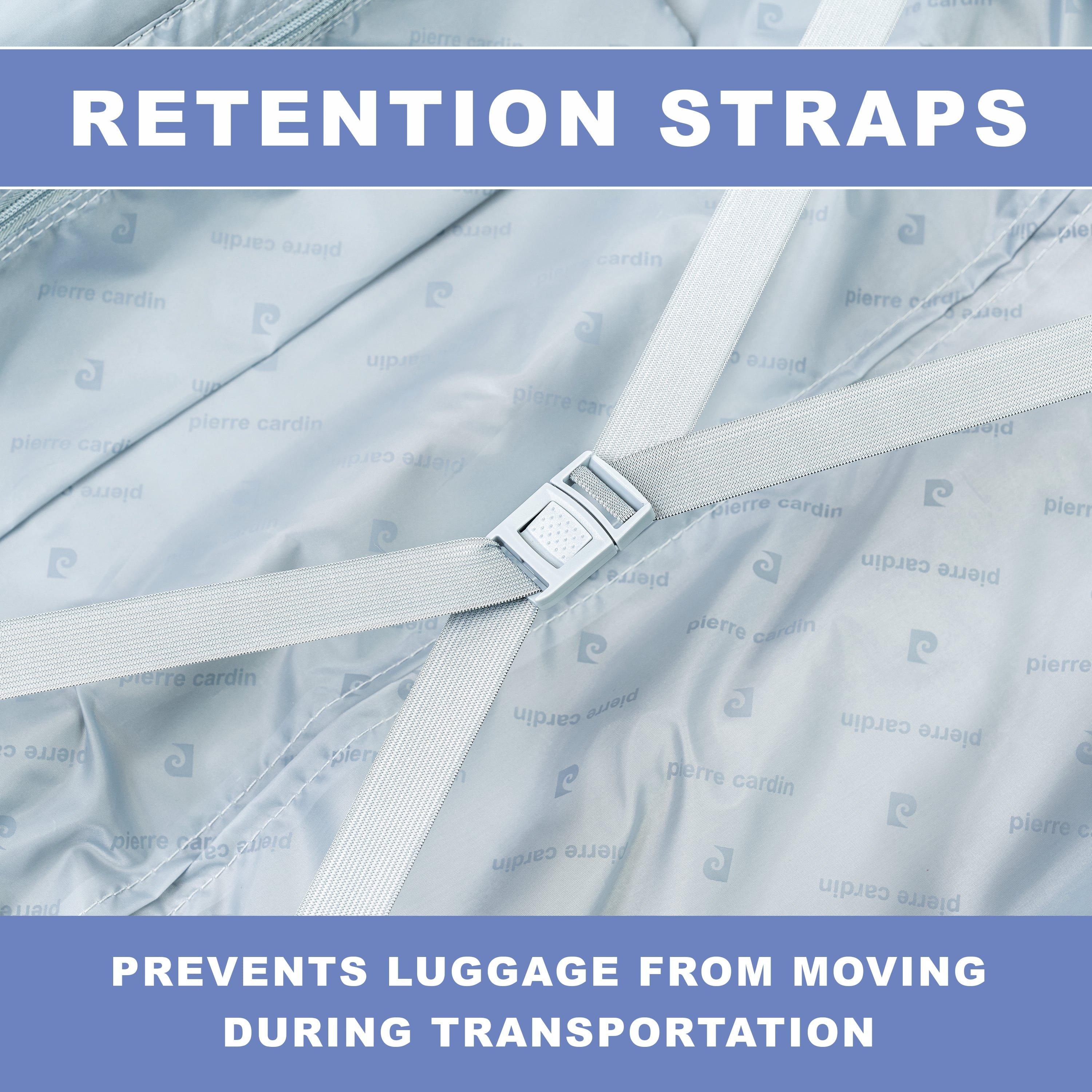 Blue Cl901-05 - Pierre Cardin - Riviera Hard Shell Travel Suitcase Wheeled Luggage - 10