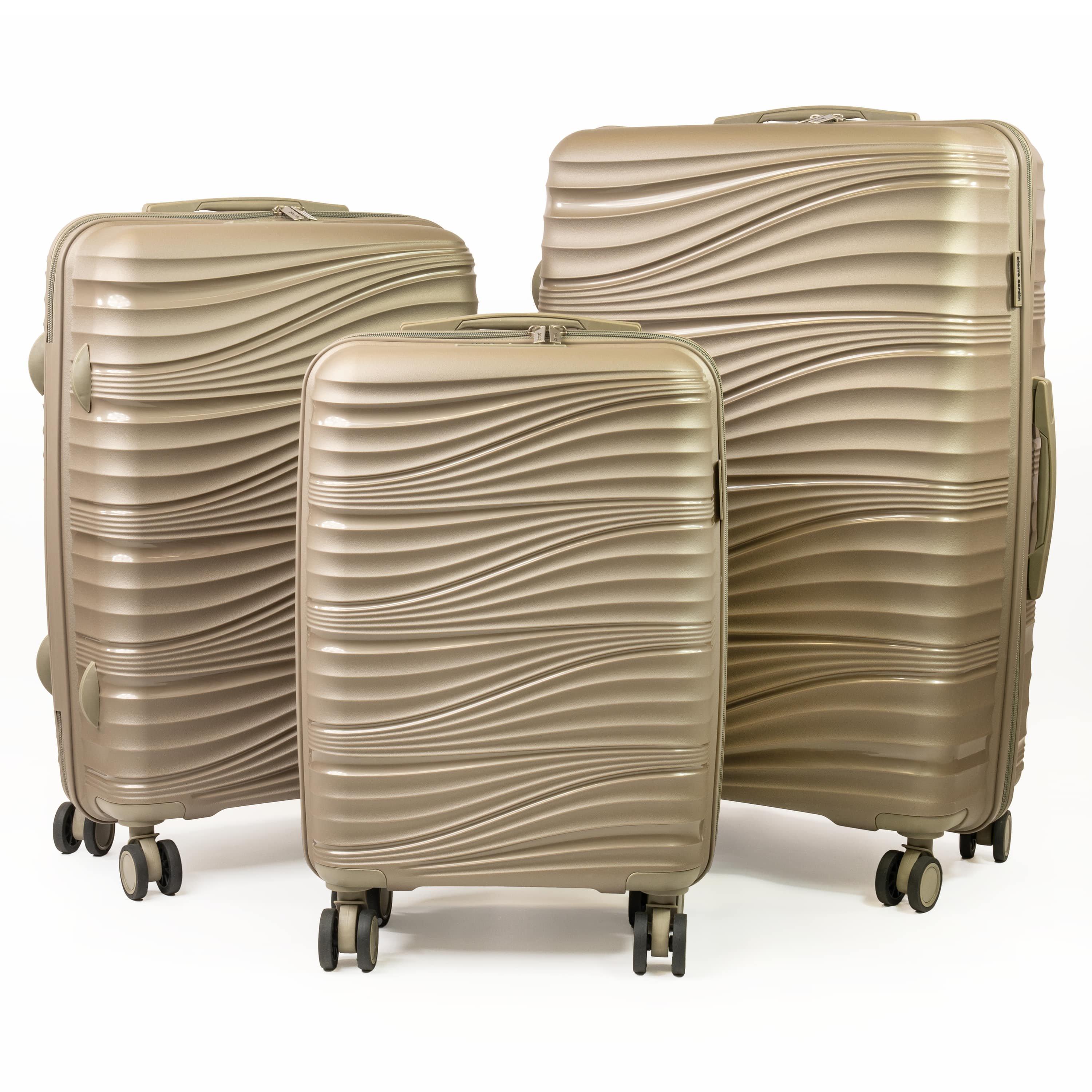 Champagne Cl901 - Pierre Cardin - Riviera Hard Shell Travel Suitcase Wheeled Luggage - 2