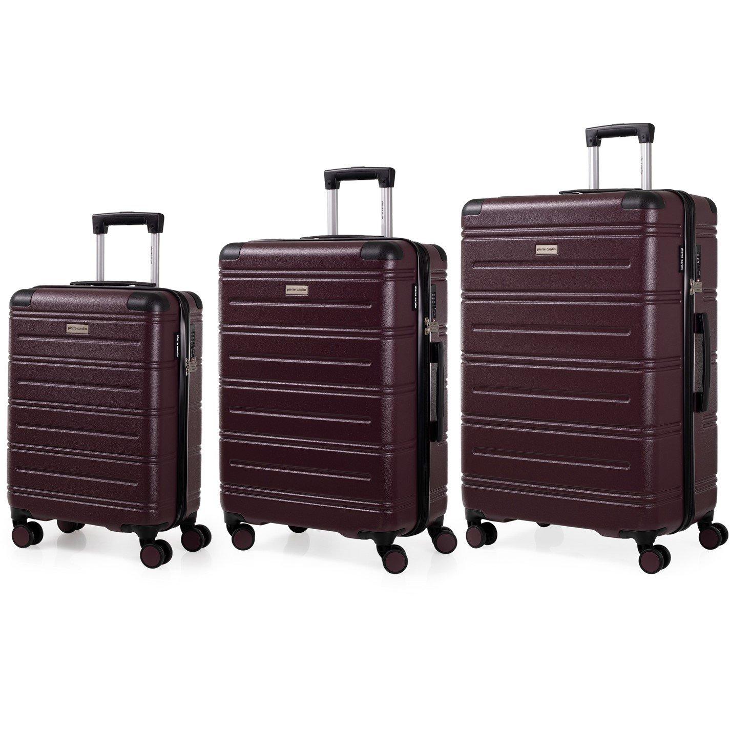 Plum - Pierre Cardin - Lyon Hard Shell Suitcase Travel luggage - 1