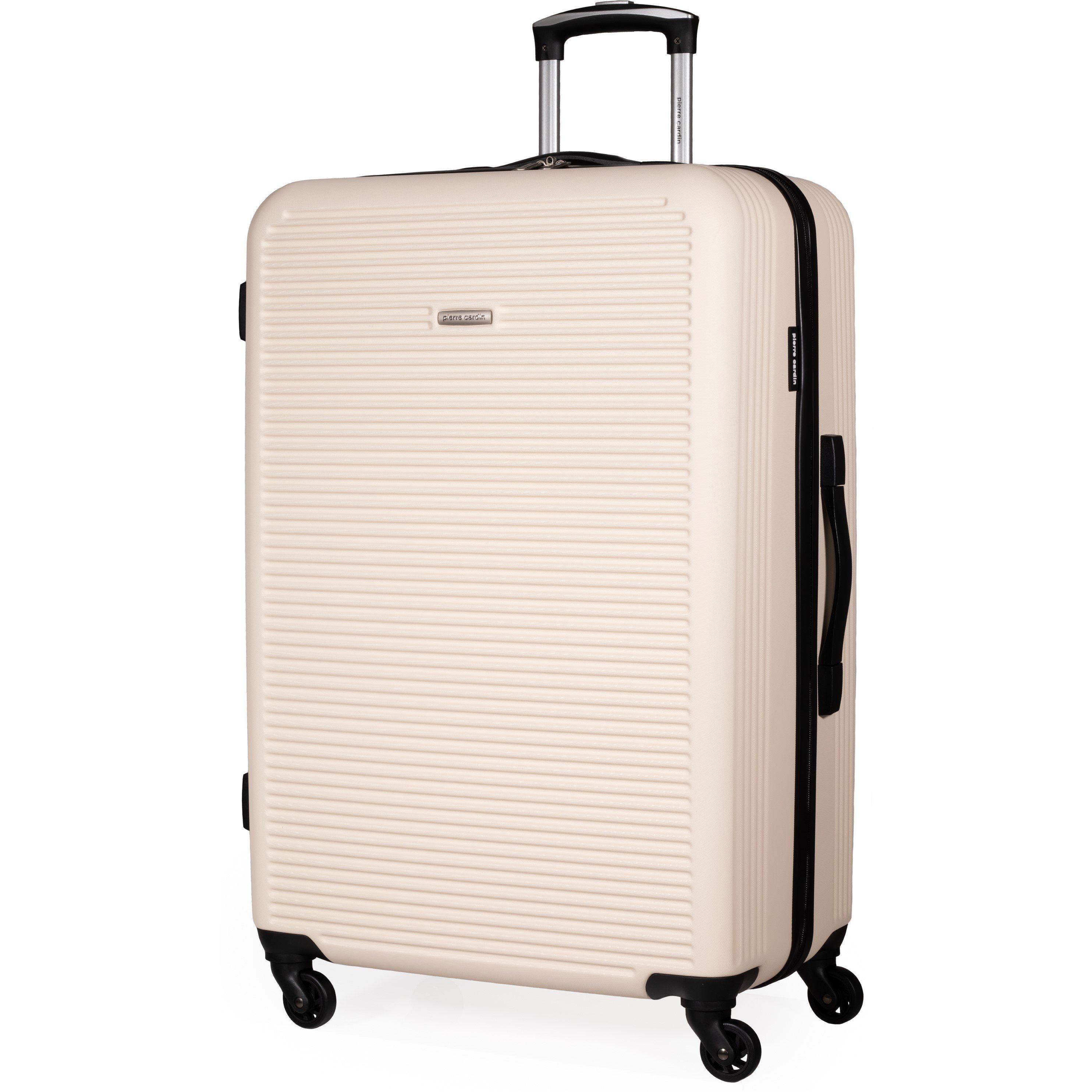 Cream - Pierre Cardin - Harley Ultra Strong Suitcase Hard Shell Luggage - 1