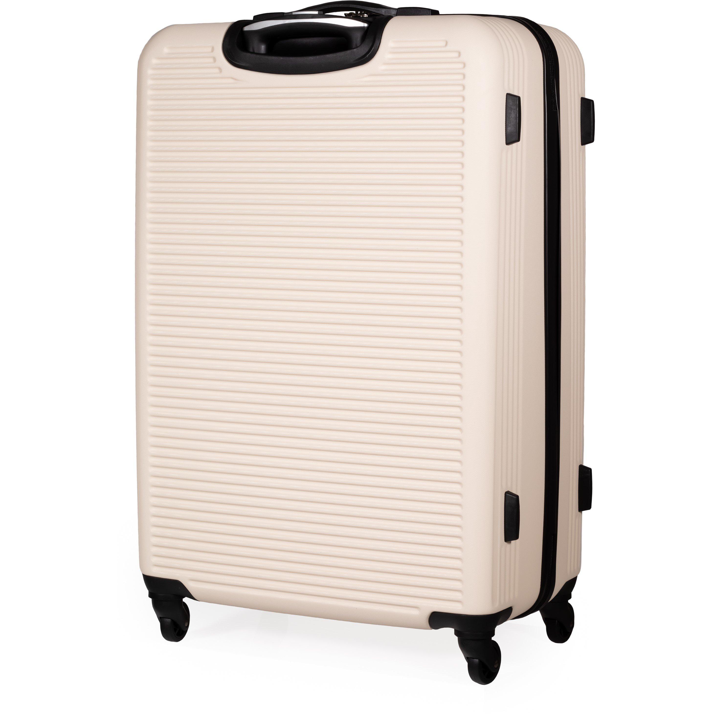 Cream - Pierre Cardin - Harley Ultra Strong Suitcase Hard Shell Luggage - 2
